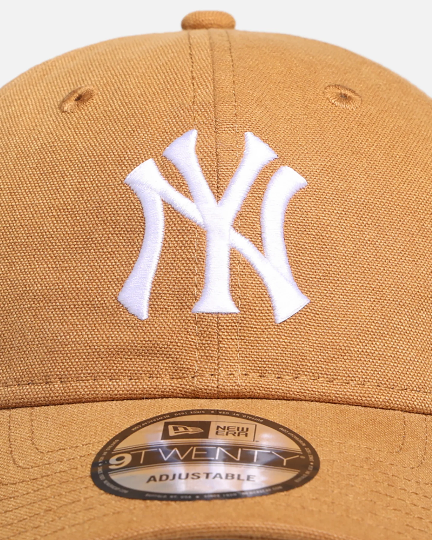 New Era New York Yankees 'Vintage Canvas' 9TWENTY Strapback Bronze - Image 5