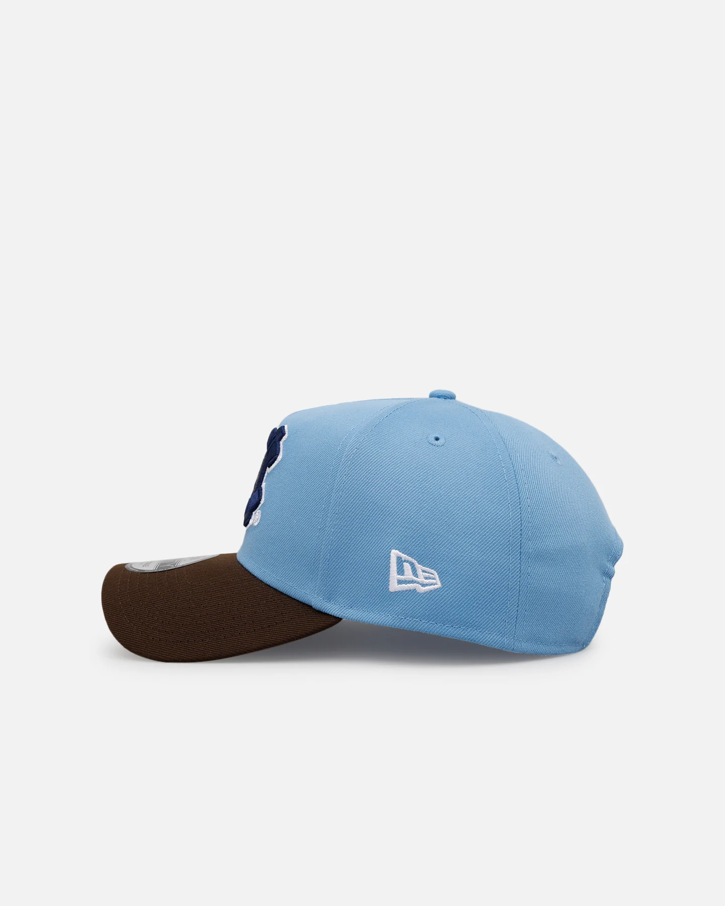 New Era North Carolina Tar Heels 'Walnut Visor' 9FORTY A-Frame Snapback Walnut - Image 4