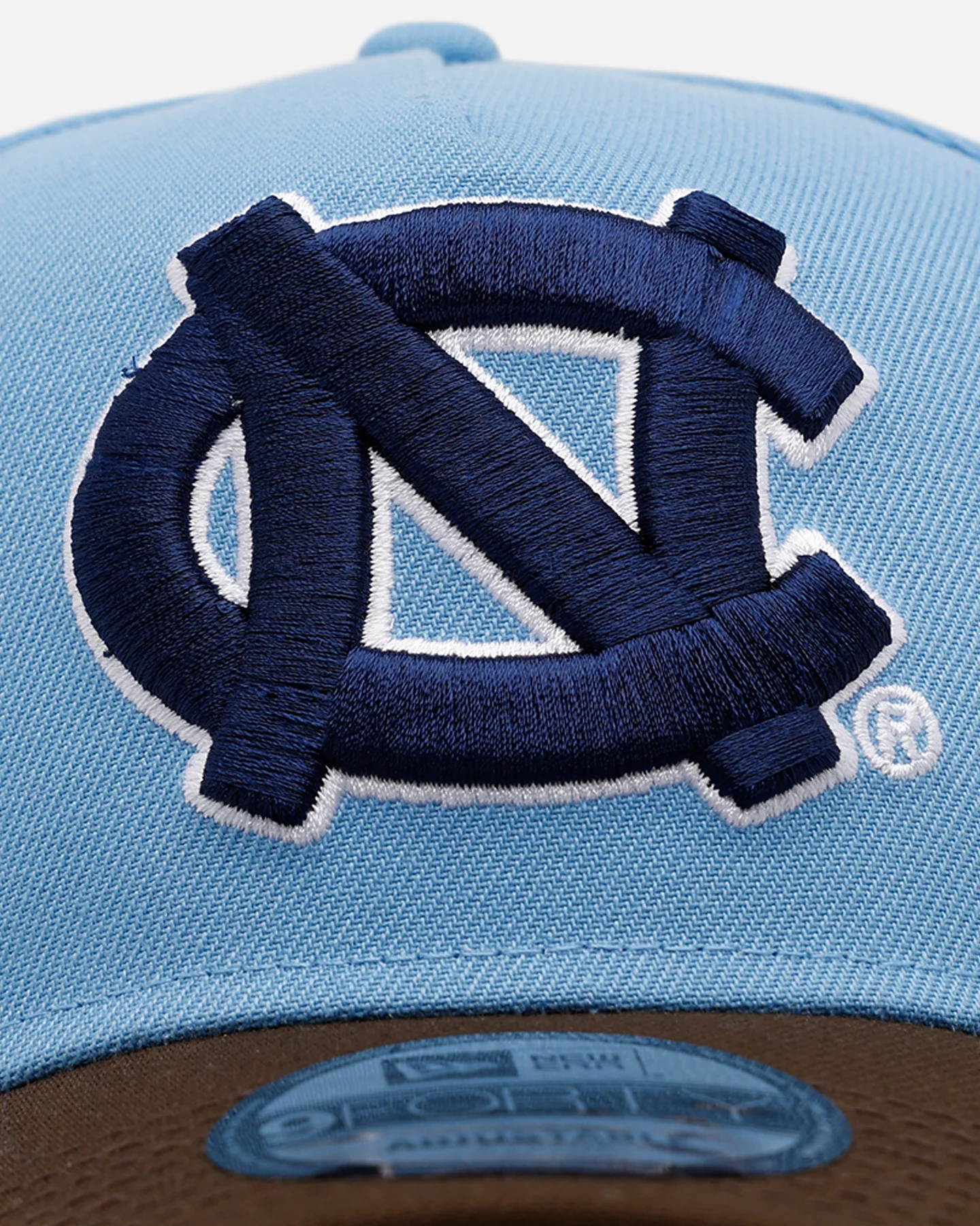New Era North Carolina Tar Heels 'Walnut Visor' 9FORTY A-Frame Snapback Walnut - Image 5