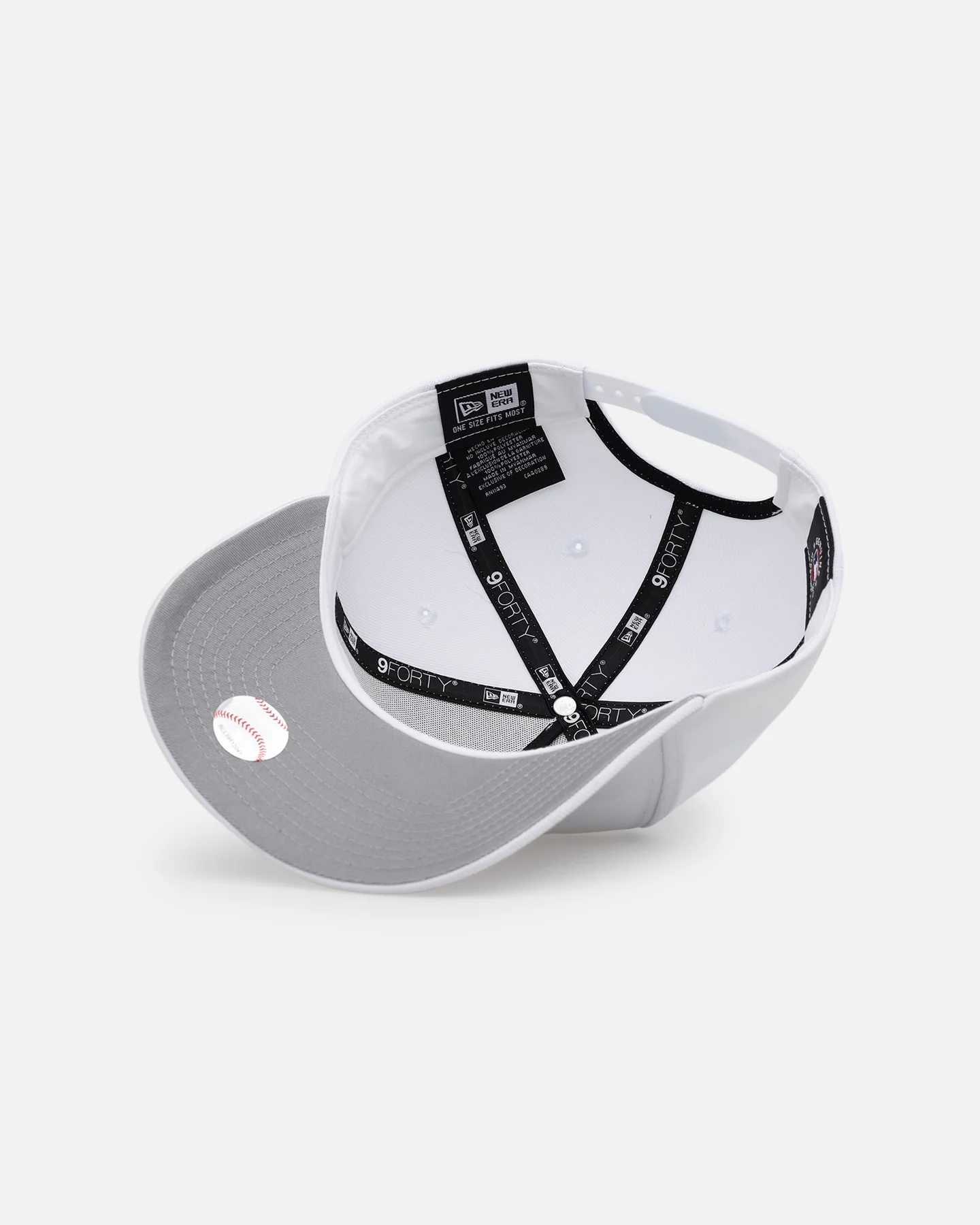 New Era Oakland Athletics 'Easy White' 9FORTY A-Frame Snapback White/White - Image 6