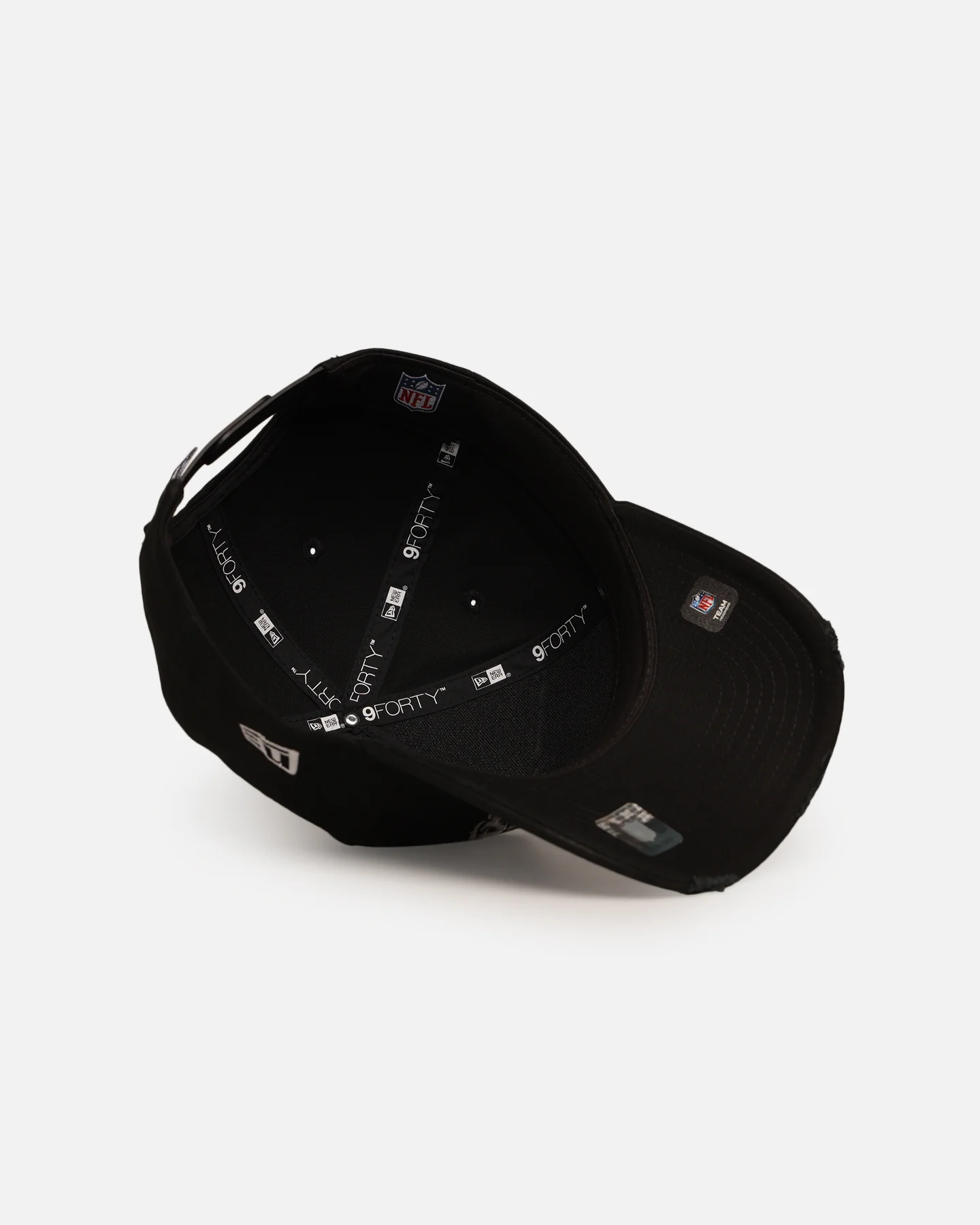 New Era Philadelphia Eagles 'Hardcore Arch' 9FORTY A-Frame Snapback Black/White - Image 6