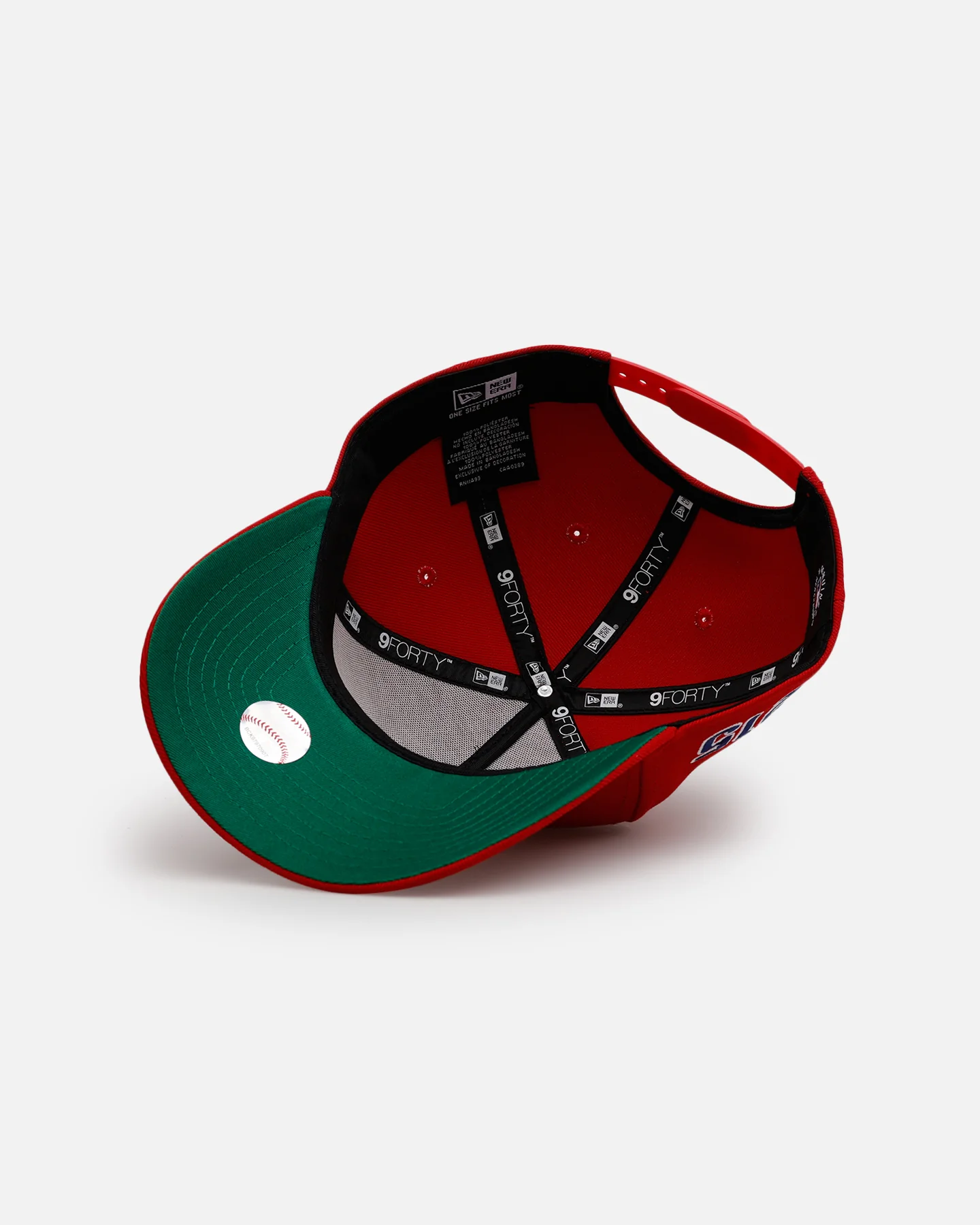 New Era Philadelphia Phillies 'Area Codes' 9FORTY A-Frame Snapback Red - Image 6
