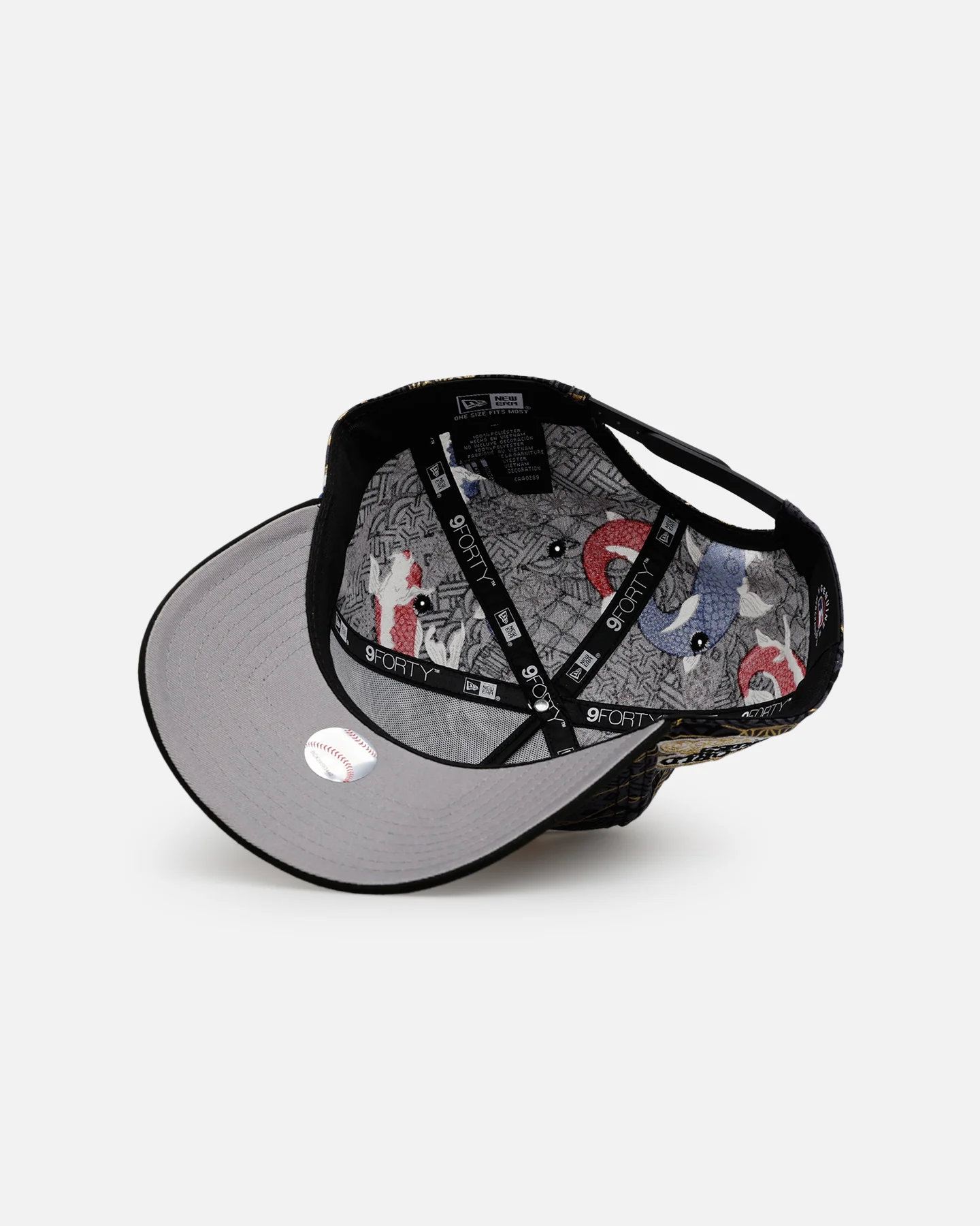 New Era Philadelphia Phillies 'Koi' 9FORTY A-Frame Snapback Black/Multi-Colored - Image 6