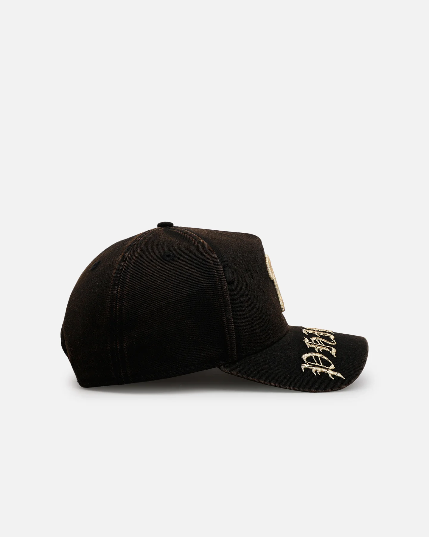 New Era Philadelphia Phillies 'Washed Gothic Visor' 9OFRTY A-Frame Snapback Black - Image 3