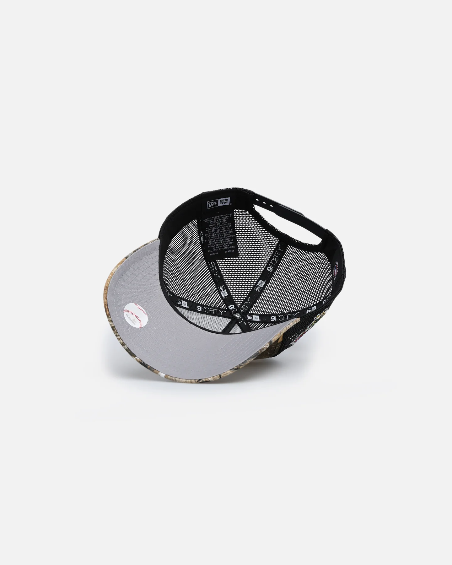 New Era Pittsburgh Pirates 'Real Tree' 9FORTY A-Frame Trucker Snapback Realtree Edge - Image 6