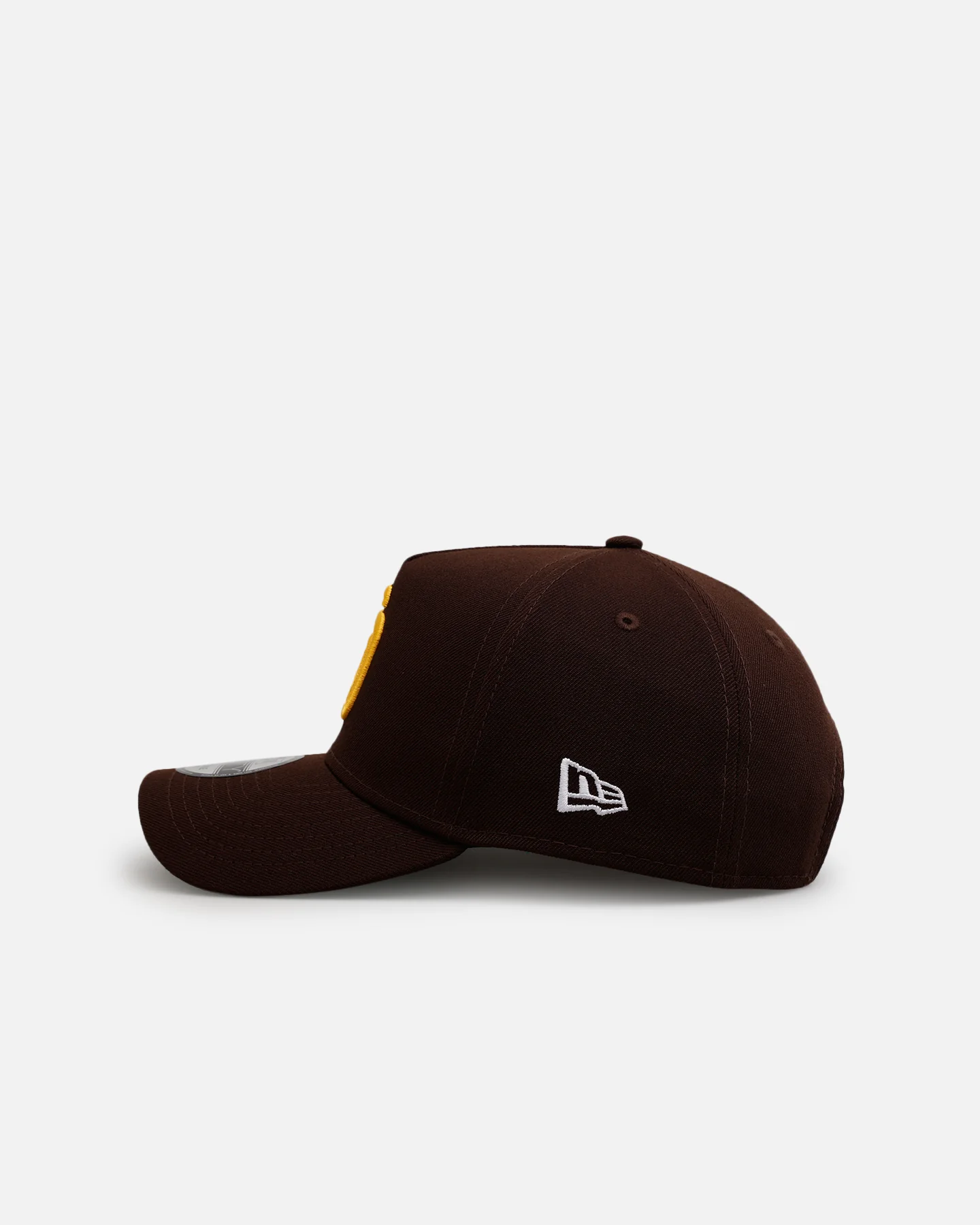 New Era San Diego Padres 'Area Codes' 9FORTY A-Frame Snapback Brown - Image 4