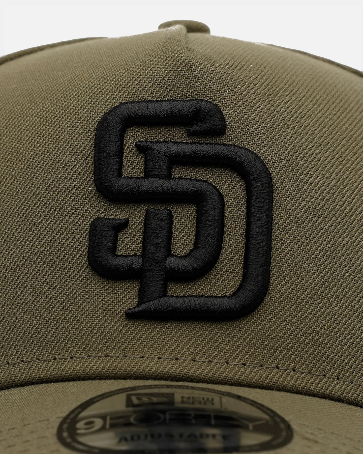 New Era San Diego Padres 'Easy Olive' 9FORTY A-Frame Snapback Olive - Image 5