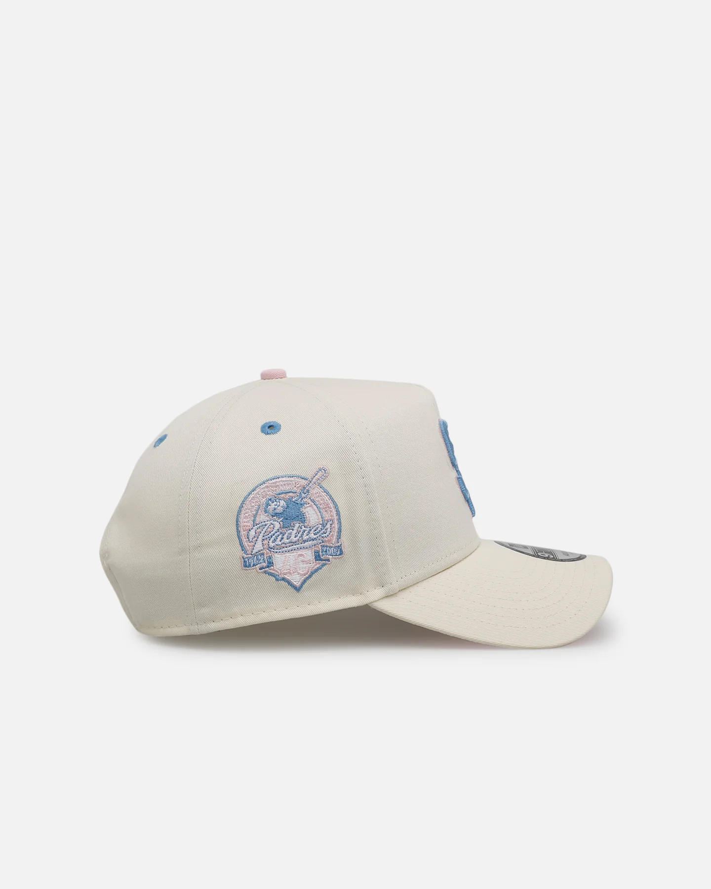 New Era San Diego Padres 'Pastel' 9FORTY A-Frame Snapback Chrome White - Image 3