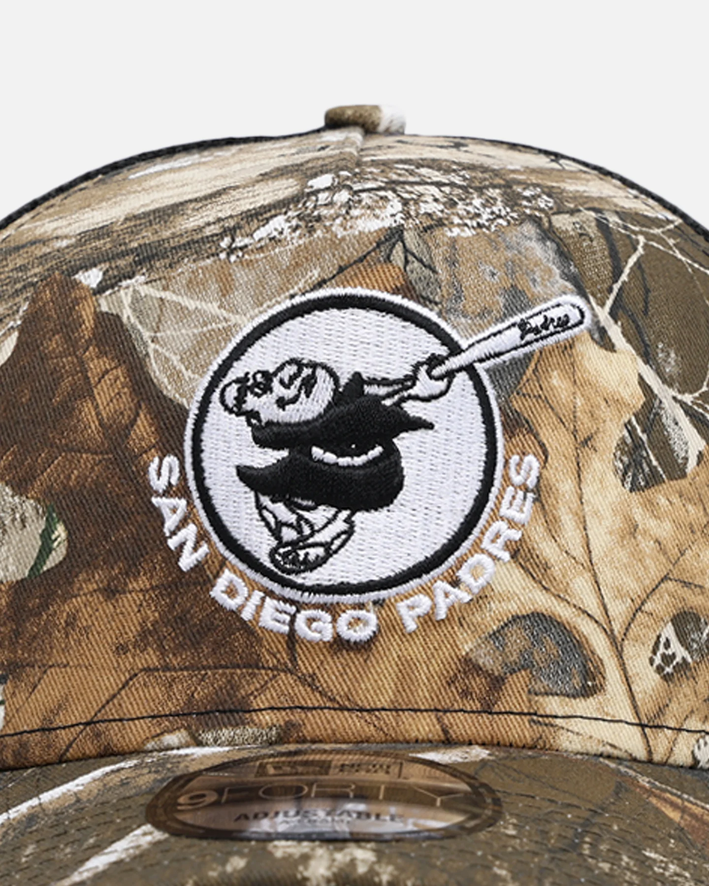New Era San Diego Padres 'Real Tree' 9FORTY A-Frame Trucker Snapback Realtree Edge - Image 5