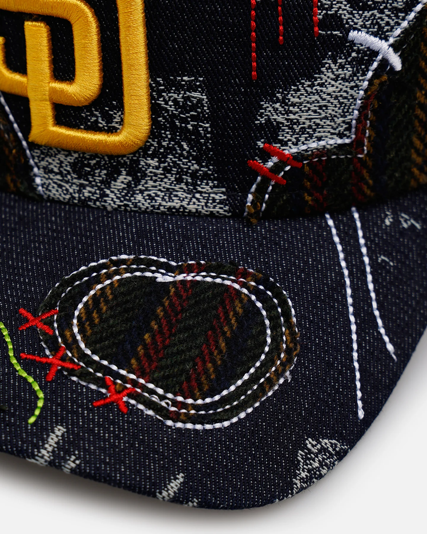 New Era San Diego Padres 'Running Stitch' 9FORTY A-Frame Snapback Multi - Image 2