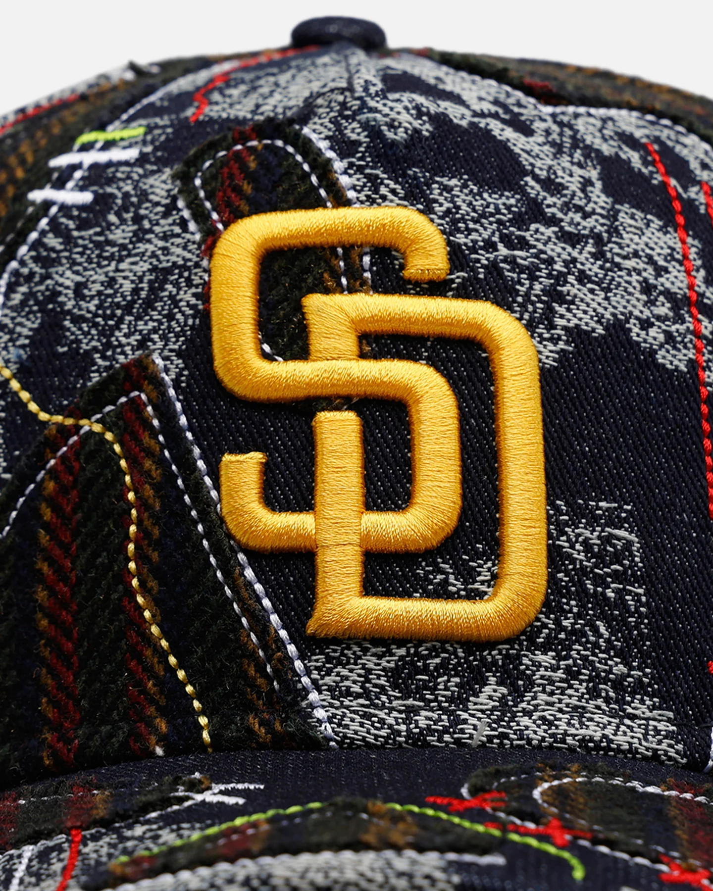 New Era San Diego Padres 'Running Stitch' 9FORTY A-Frame Snapback Multi - Image 6