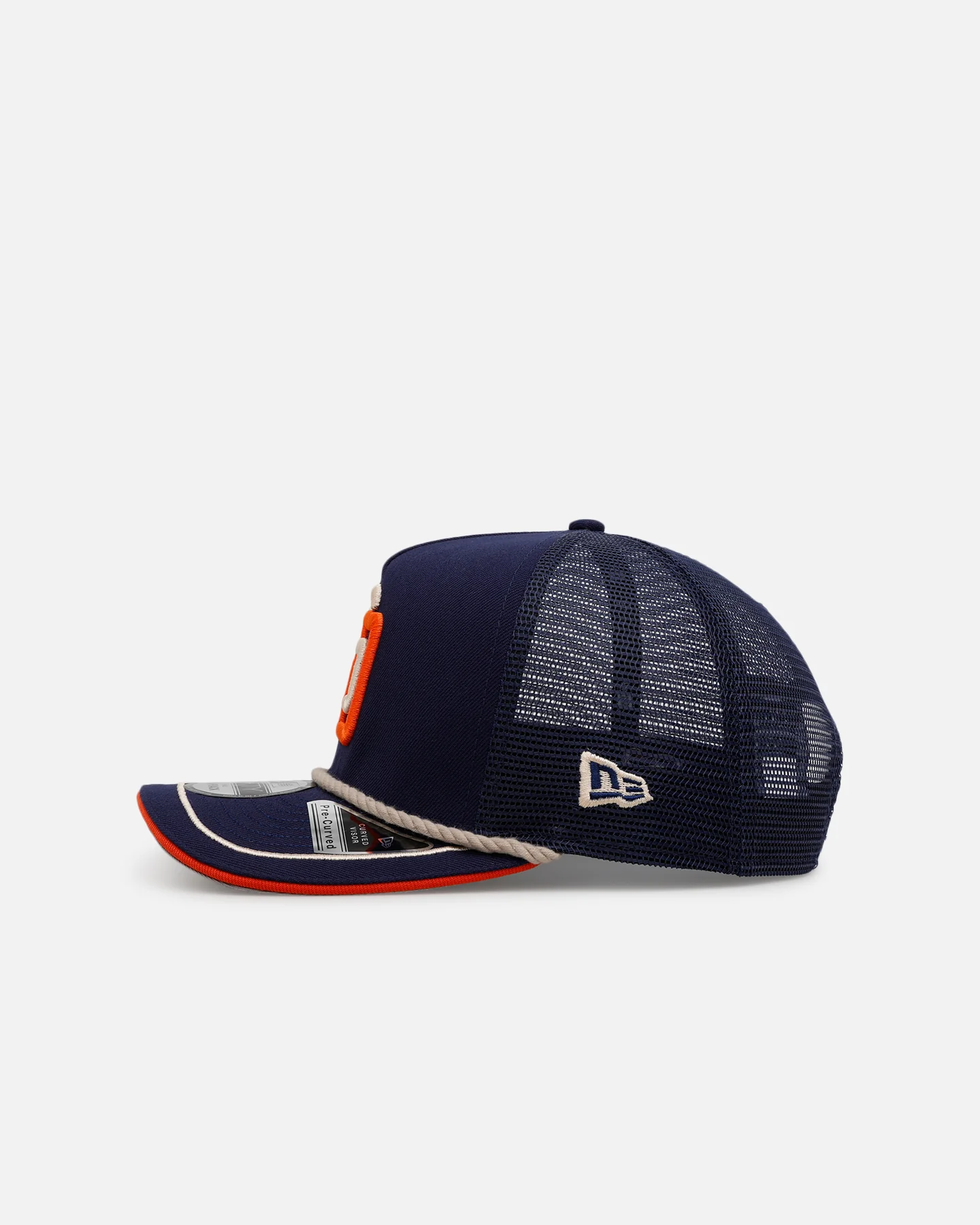 New Era San Diego Padres 'Spring Injection' 9FIFTY A-Frame Trucker Snapback Navy - Image 4