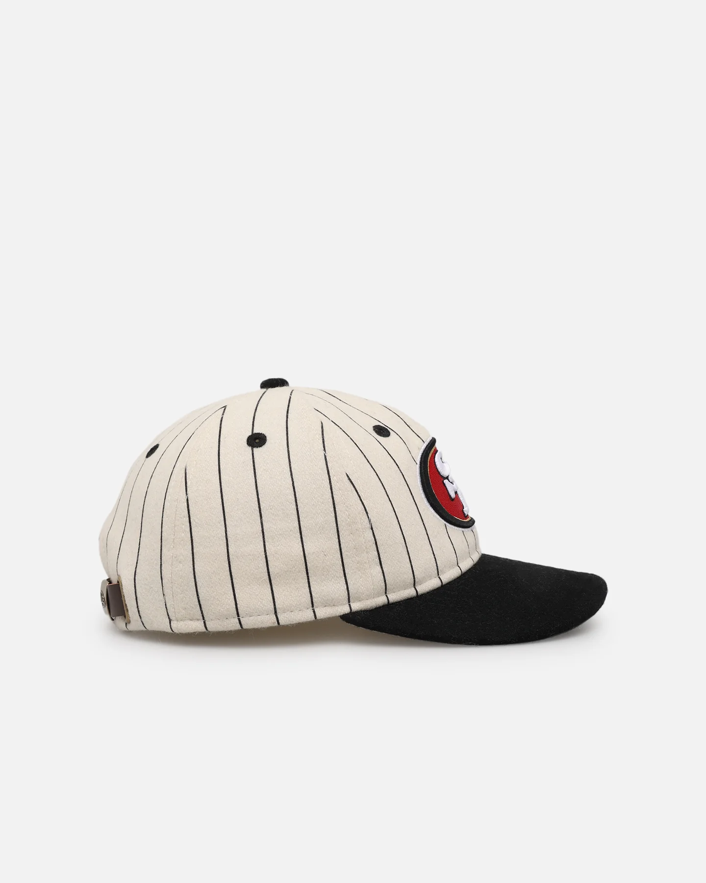 New Era San Francisco 49ers 9FIFTY Retro Crown Strapback Off White/Black - Image 4
