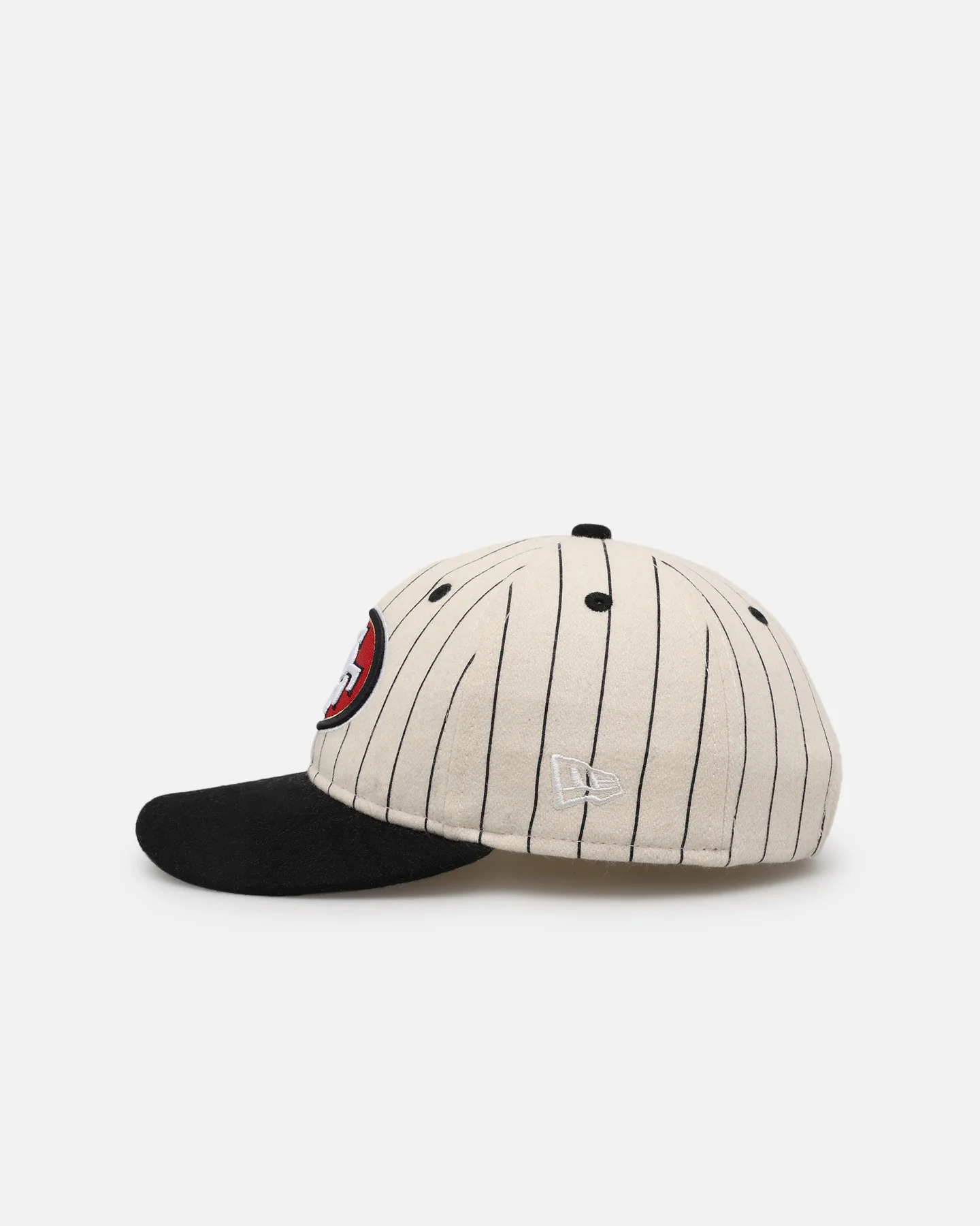 New Era San Francisco 49ers 9FIFTY Retro Crown Strapback Off White/Black - Image 5