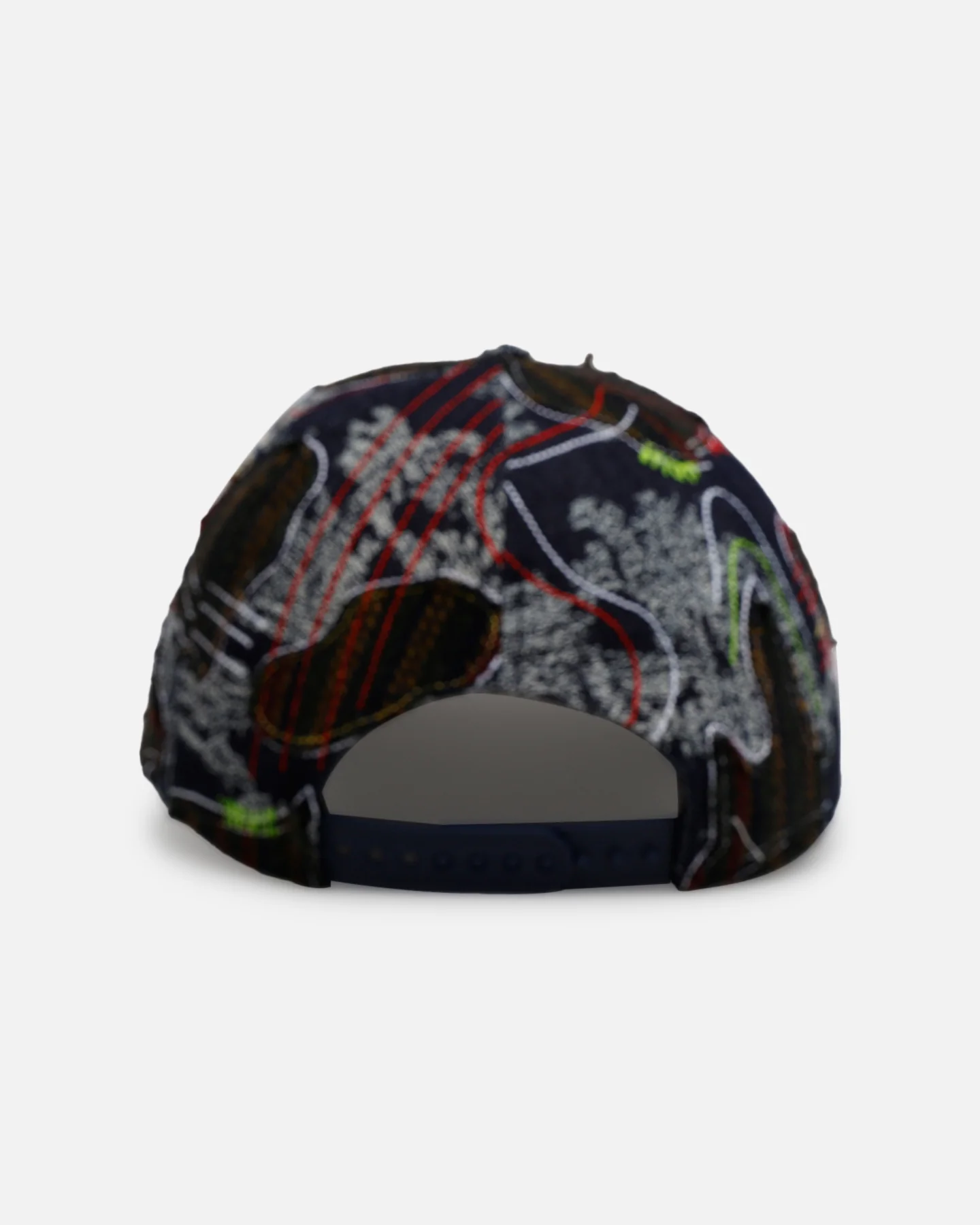New Era San Francisco 49ers 'Running Stitch' 9FORTY A-Frame Snapback Multi - Image 3