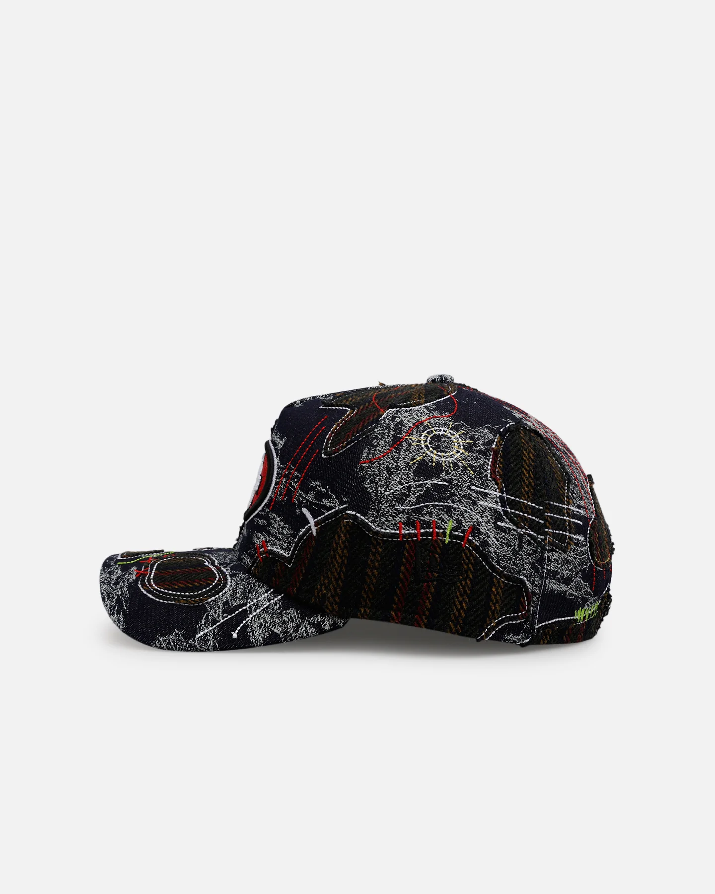 New Era San Francisco 49ers 'Running Stitch' 9FORTY A-Frame Snapback Multi - Image 6
