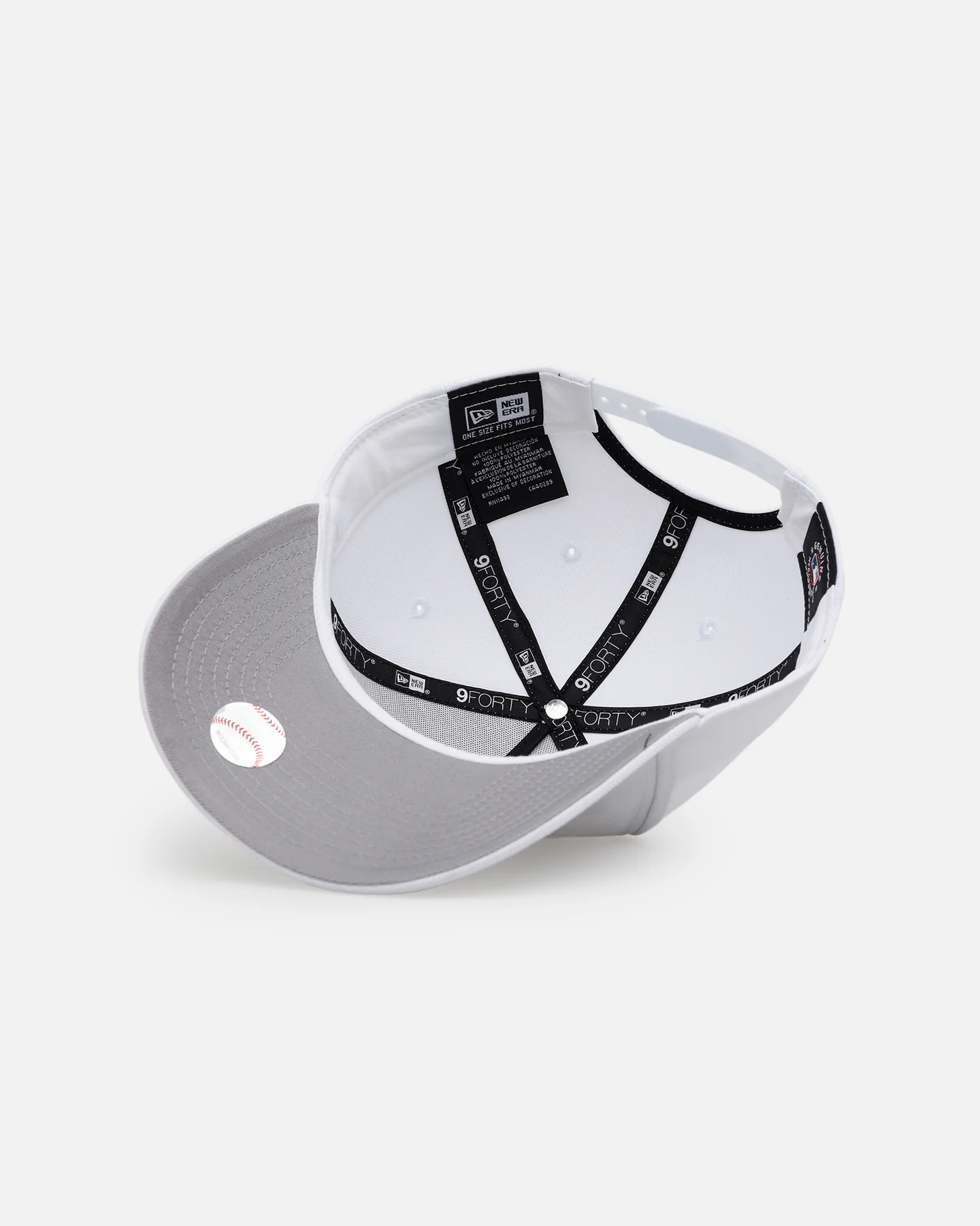 New Era San Francisco Giants 'Easy White' 9FORTY A-Frame Snapback White/White - Image 6
