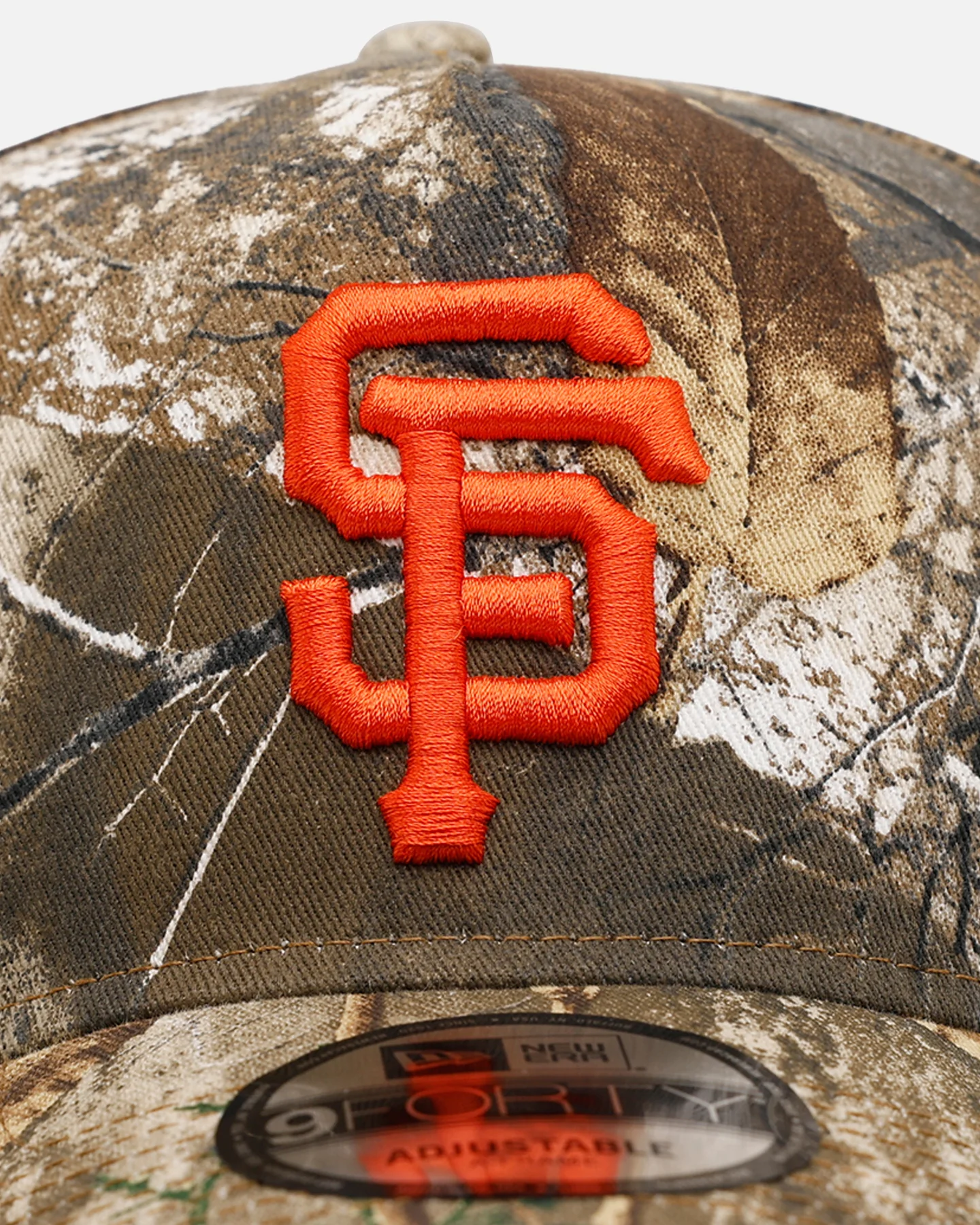 New Era San Francisco Giants 'Great Outdoors Part II' 9FORTY A-Frame Snapback Real Tree Camo - Image 5