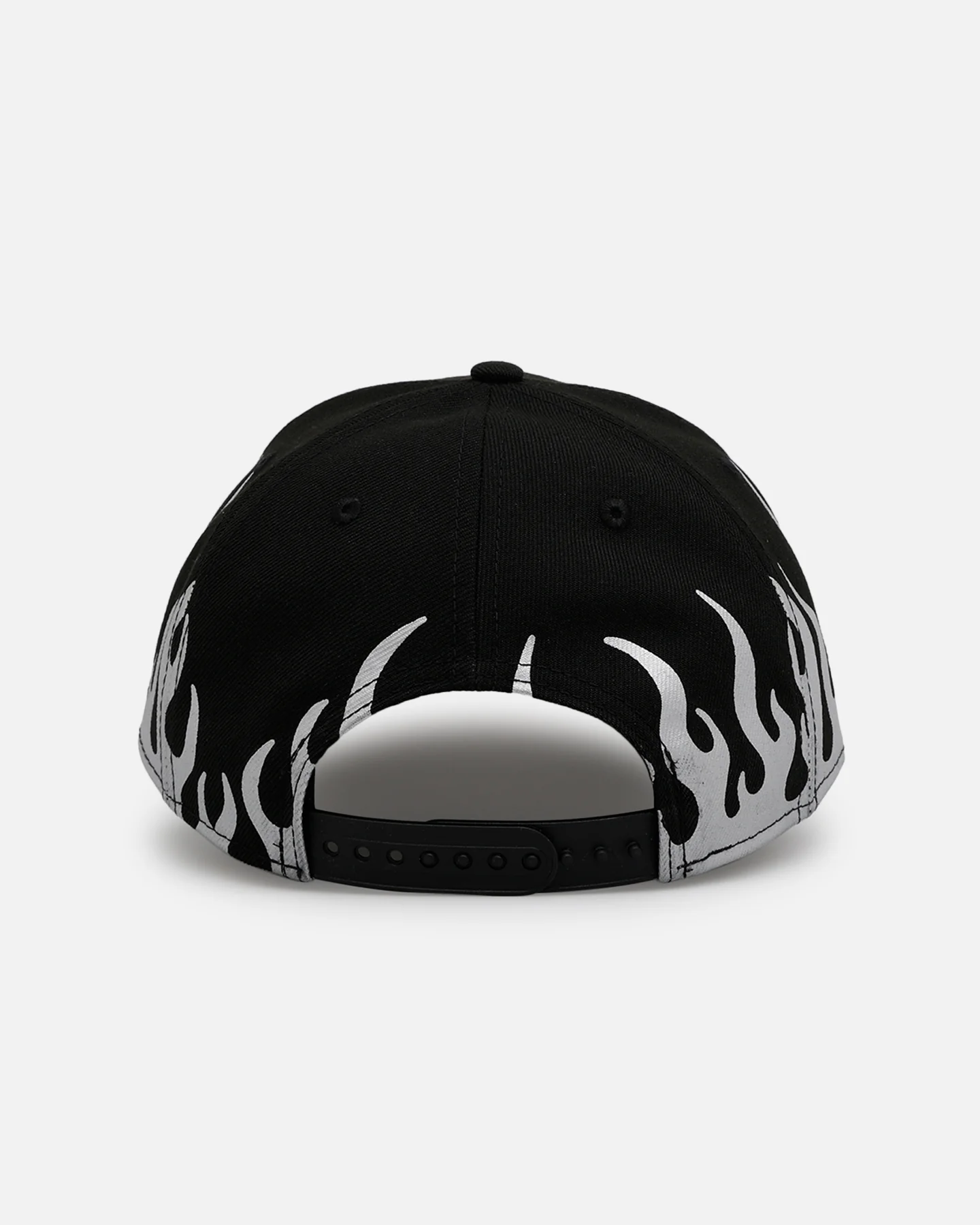 New Era San Francisco Giants 'Metallic Flames' 9FORTY A-Frame Snapback Black/Silver - Image 2