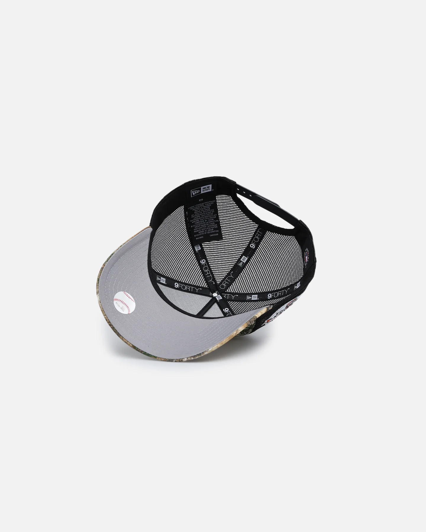 New Era San Francisco Giants 'Real Tree' 9FORTY A-Frame Trucker Snapback Realtree Edge - Image 6