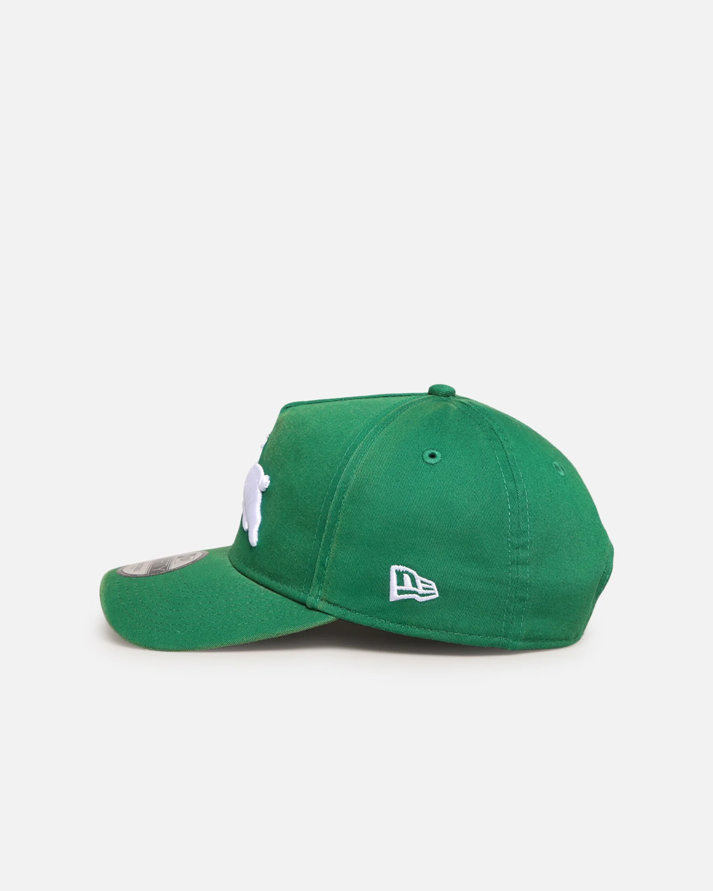 New Era South Sydney Rabbitohs 'NRL Washed OTC' 9FORTY A-Frame Snapback Dark Green - Image 4