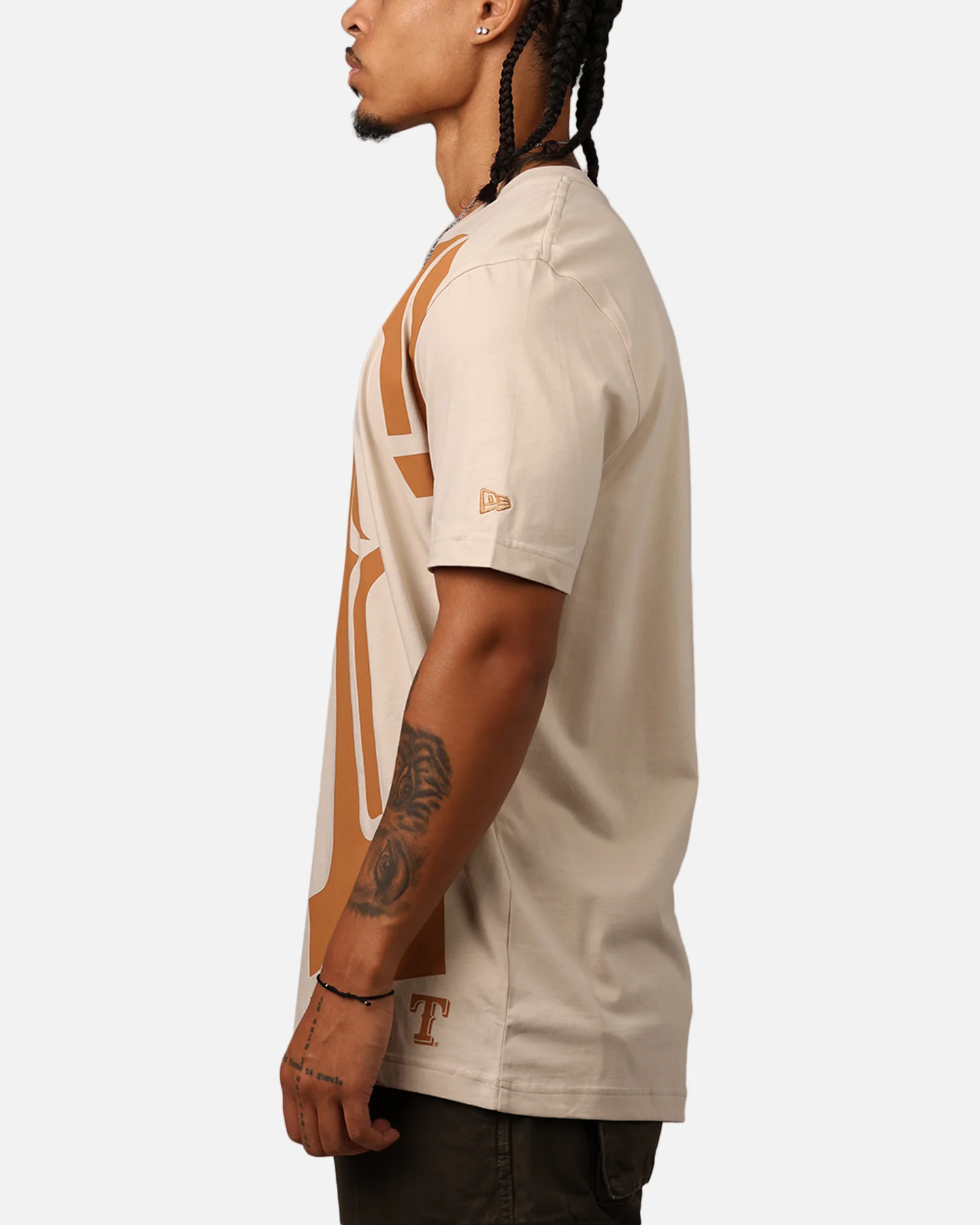 New Era Texas Rangers Colour Pack T-Shirt Light Beige - Image 5
