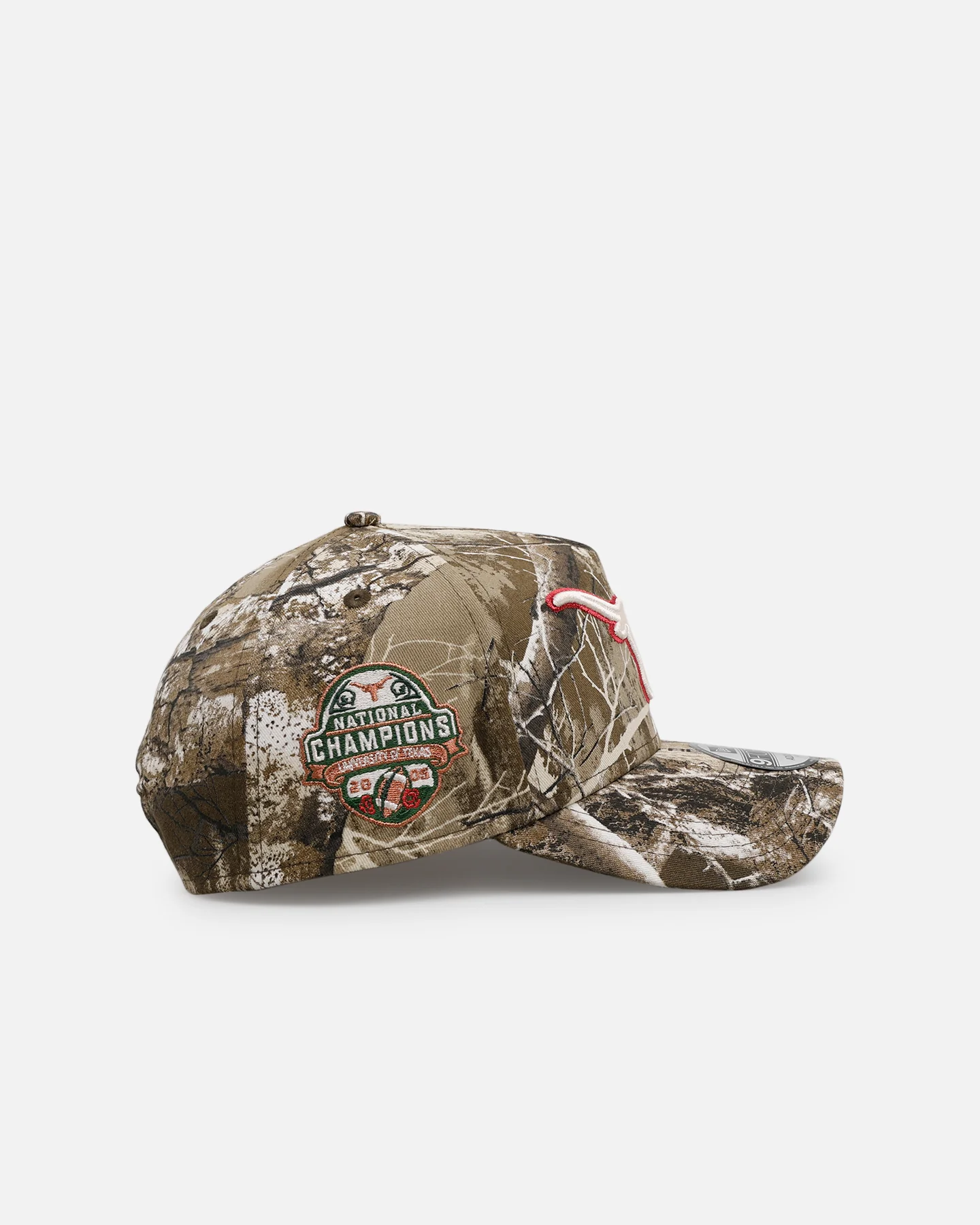 New Era Texas U Longhorns 'Great Outdoors' 9FORTY A-Frame Snapback Camo - Image 3
