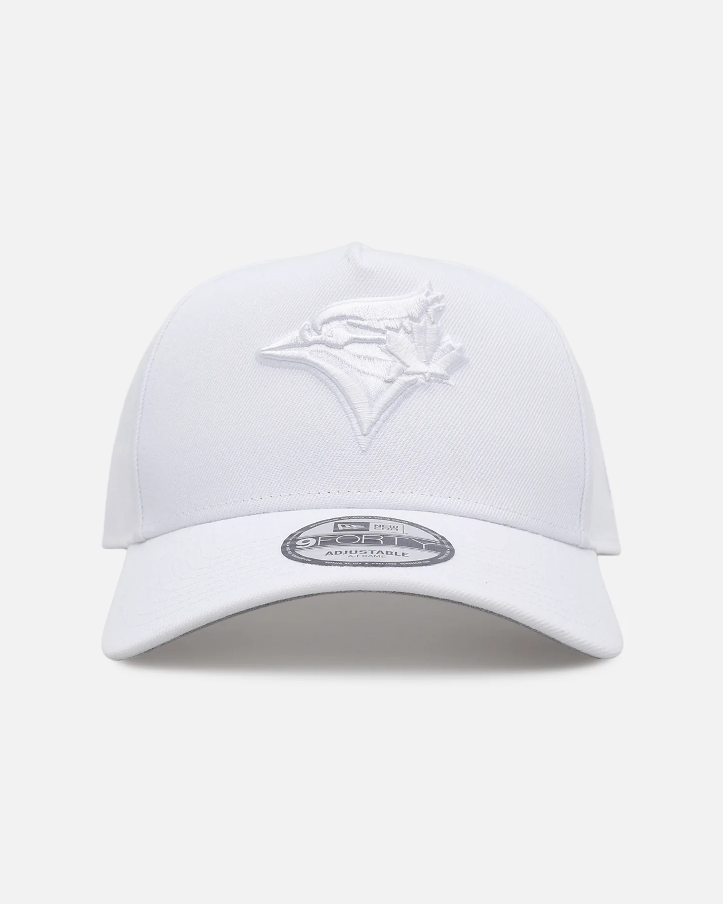 New Era Toronto Blue Jays 'Easy White' 9FORTY A-Frame Snapback White/White