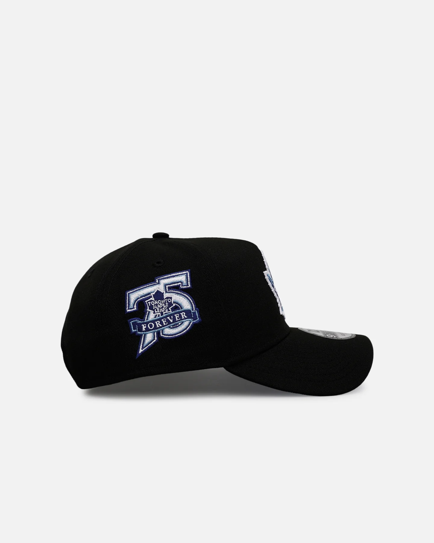 New Era Toronto Maple Leafs 'Black And Sky Blue' 9FORTY A-Frame Snapback Black/Sky Blue - Image 3