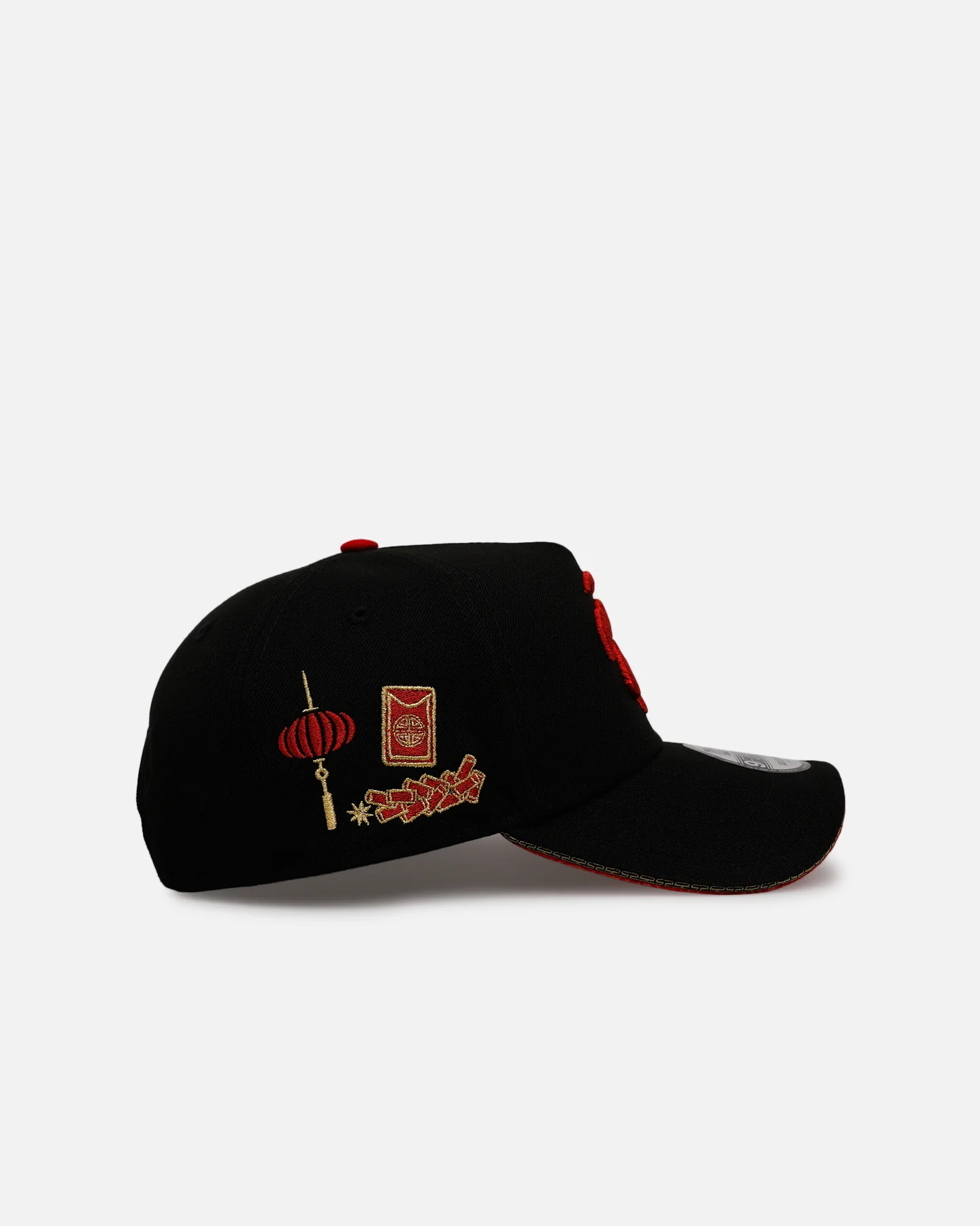 New Era Toronto Raptors 'Longevity' 9FORTY A-Frame Snapback Black/Red - Image 3