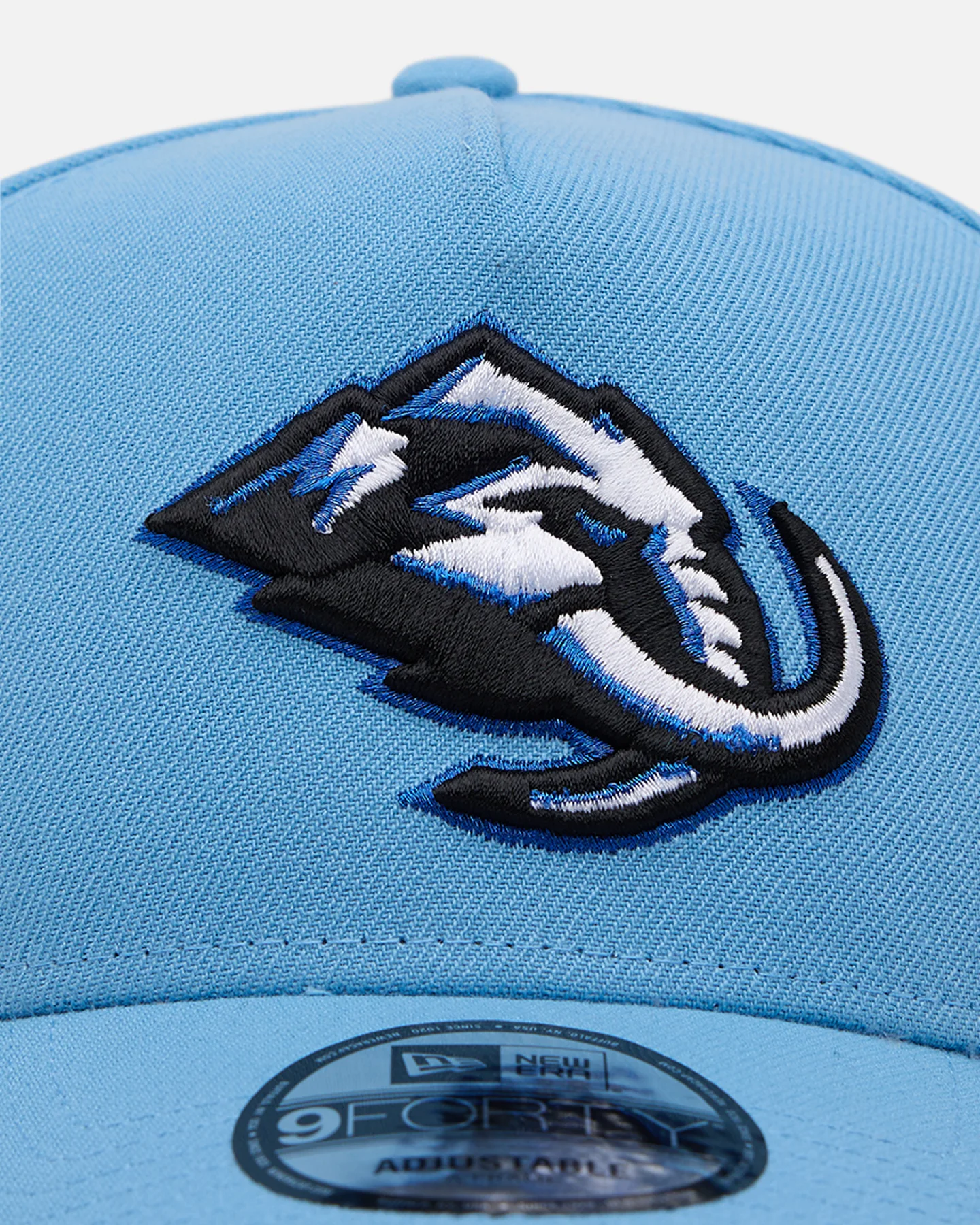 New Era Utah Mammoth 'Black Sky Blue' 9FORTY A-Frame Snapback Sky Blue - Image 5