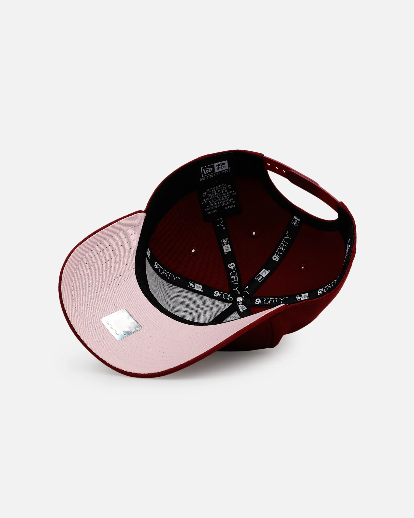 New Era Washington Commanders 'Cherry Blossoms' 9FORTY A-Frame Snapback Official Team Color - Image 6