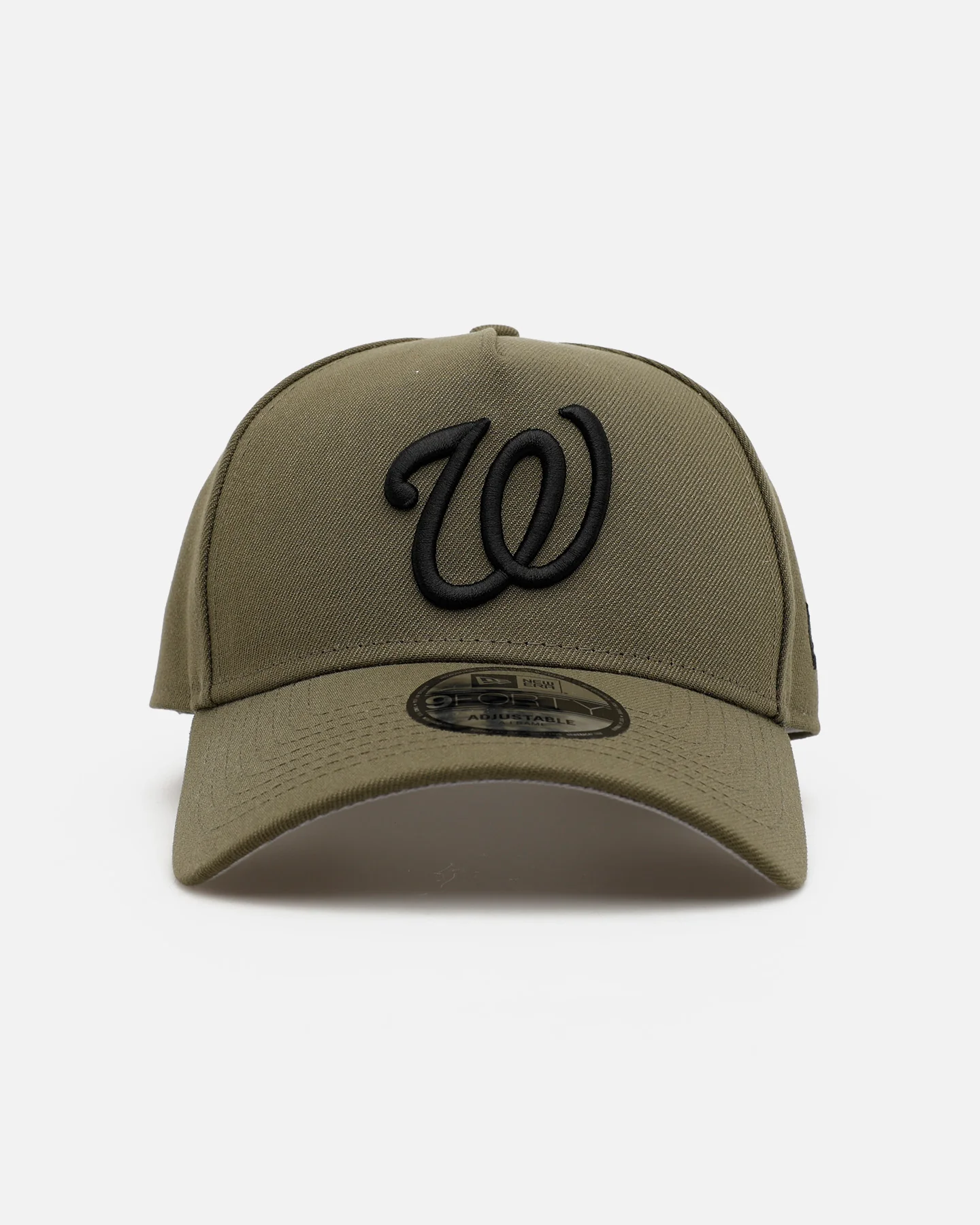 New Era Washington Nationals 'Easy Olive' 9FORTY A-Frame Snapback Olive