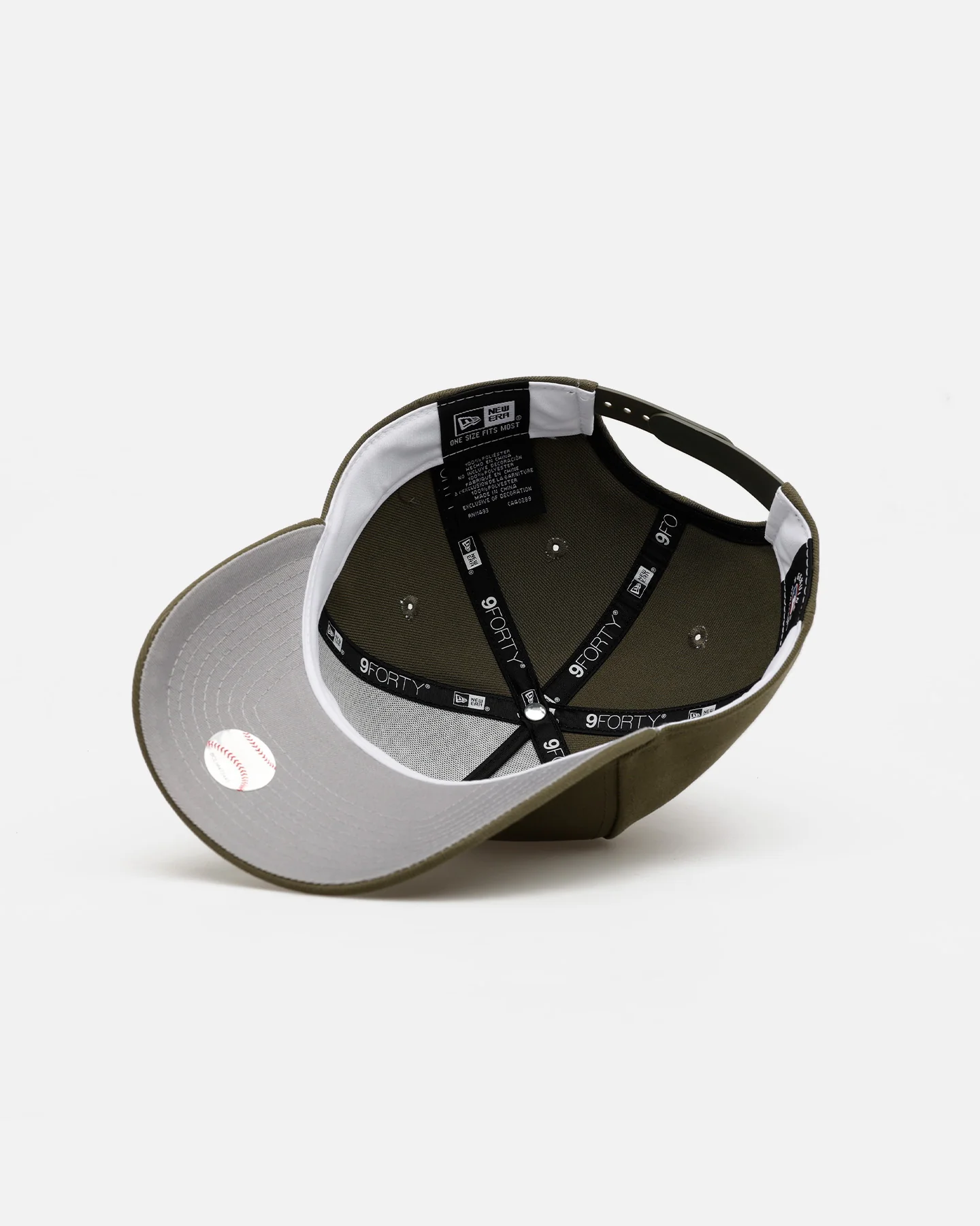 New Era Washington Nationals 'Easy Olive' 9FORTY A-Frame Snapback Olive - Image 6