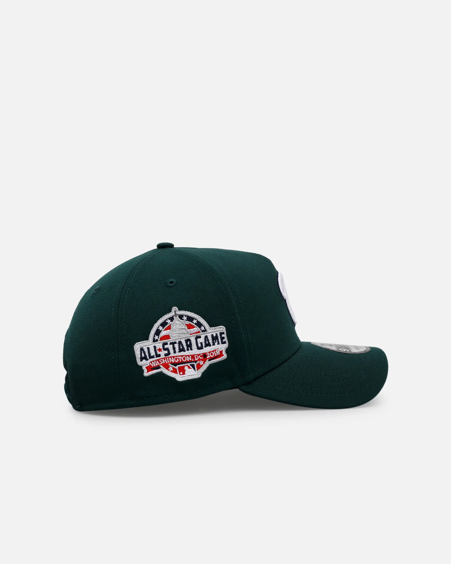 New Era Washington Nationals 'Evergreen' 9FORTY A-Frame Snapback Dark Green - Image 3