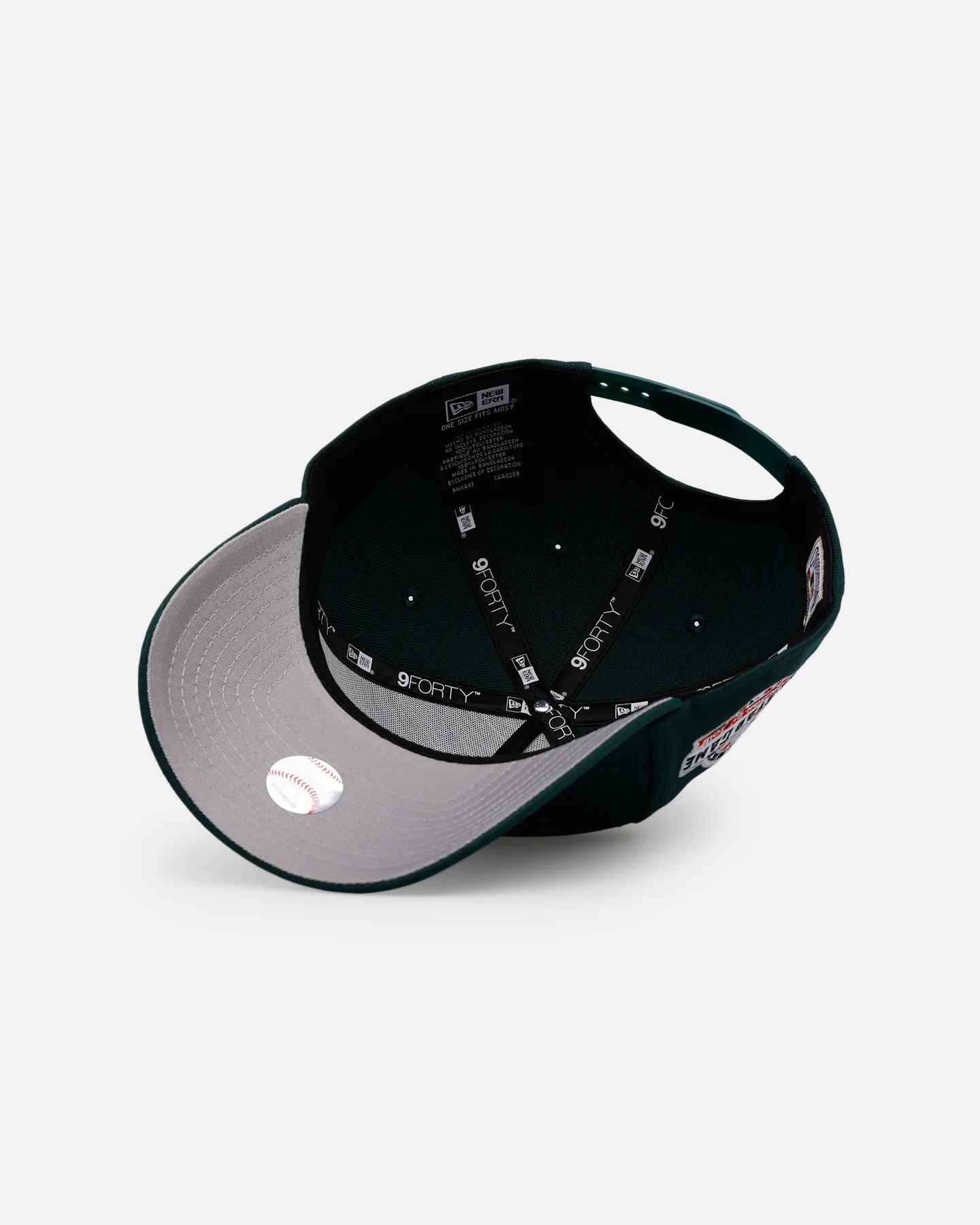 New Era Washington Nationals 'Evergreen' 9FORTY A-Frame Snapback Dark Green - Image 6
