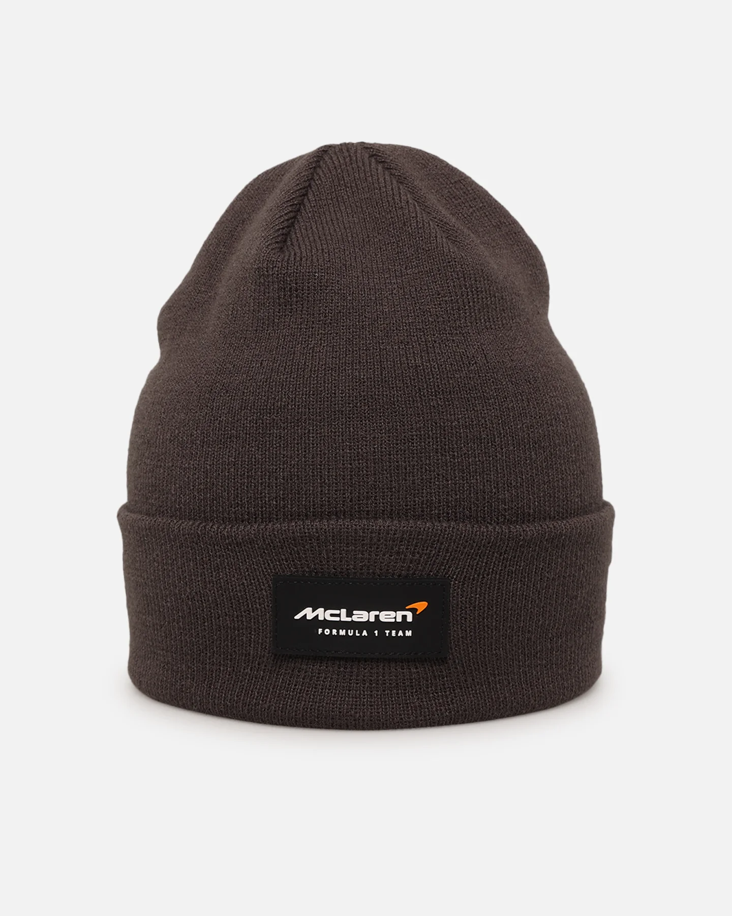 New Era X Mclaren Essential Cuff Knit Beanie Dark Grey
