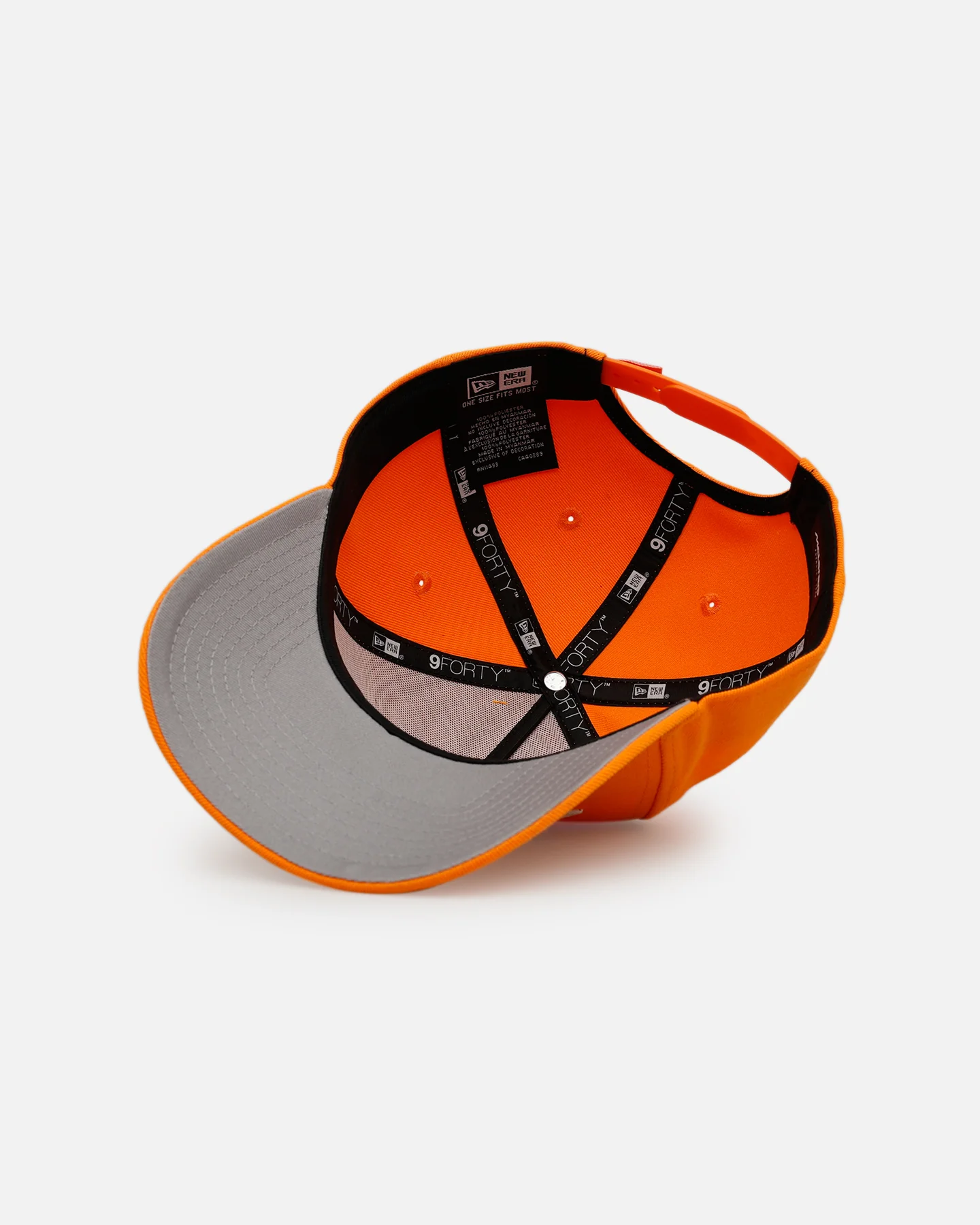 New Era X McLaren F1 Team 2025 9FORTY A-Frame Snapback Papaya - Image 6
