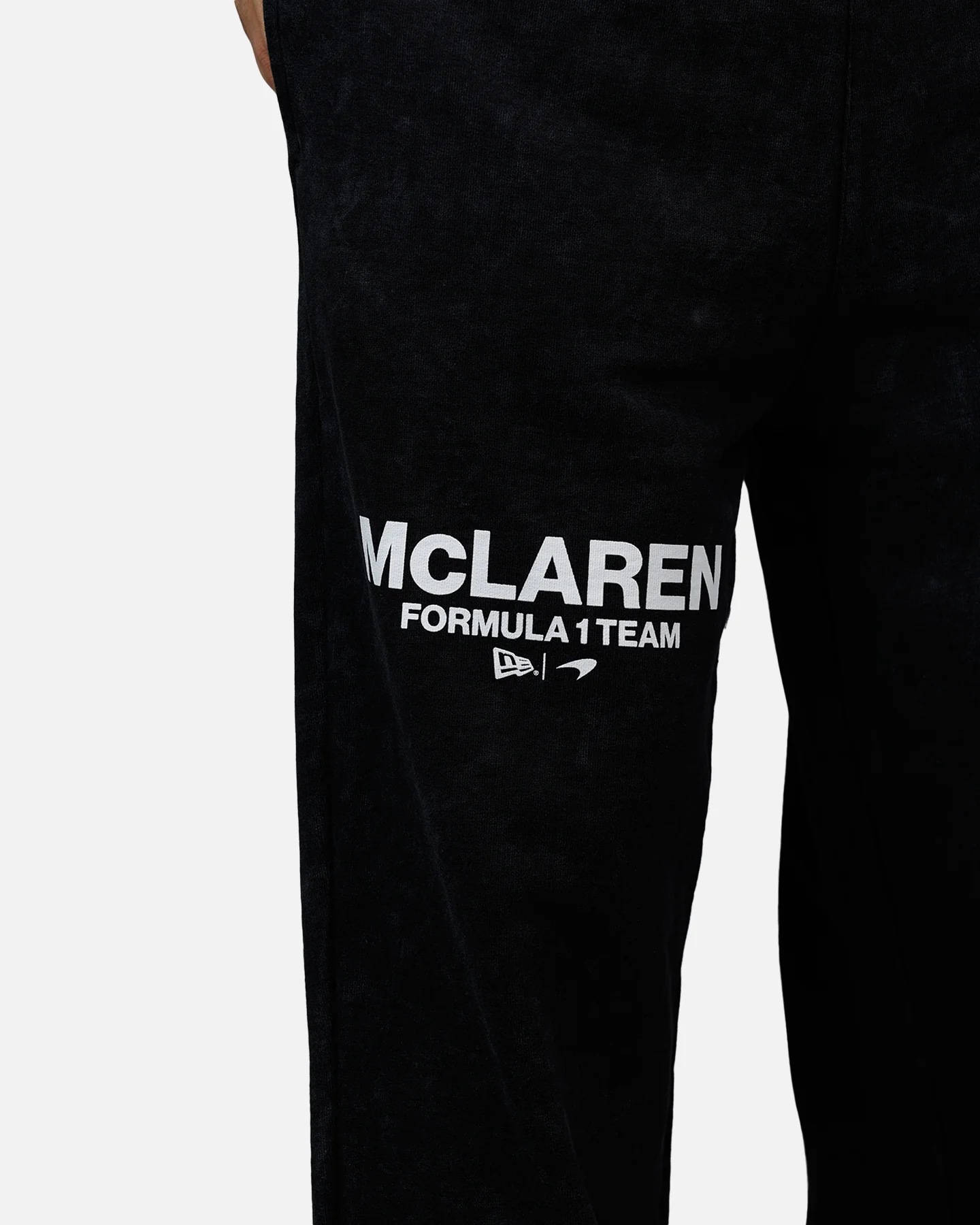 New Era X Mclaren Sweat Pants Black - Image 7