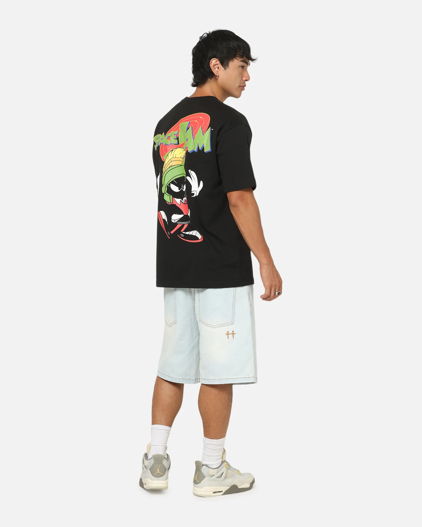 New Era X Space Jam T-Shirt Black - Image 3