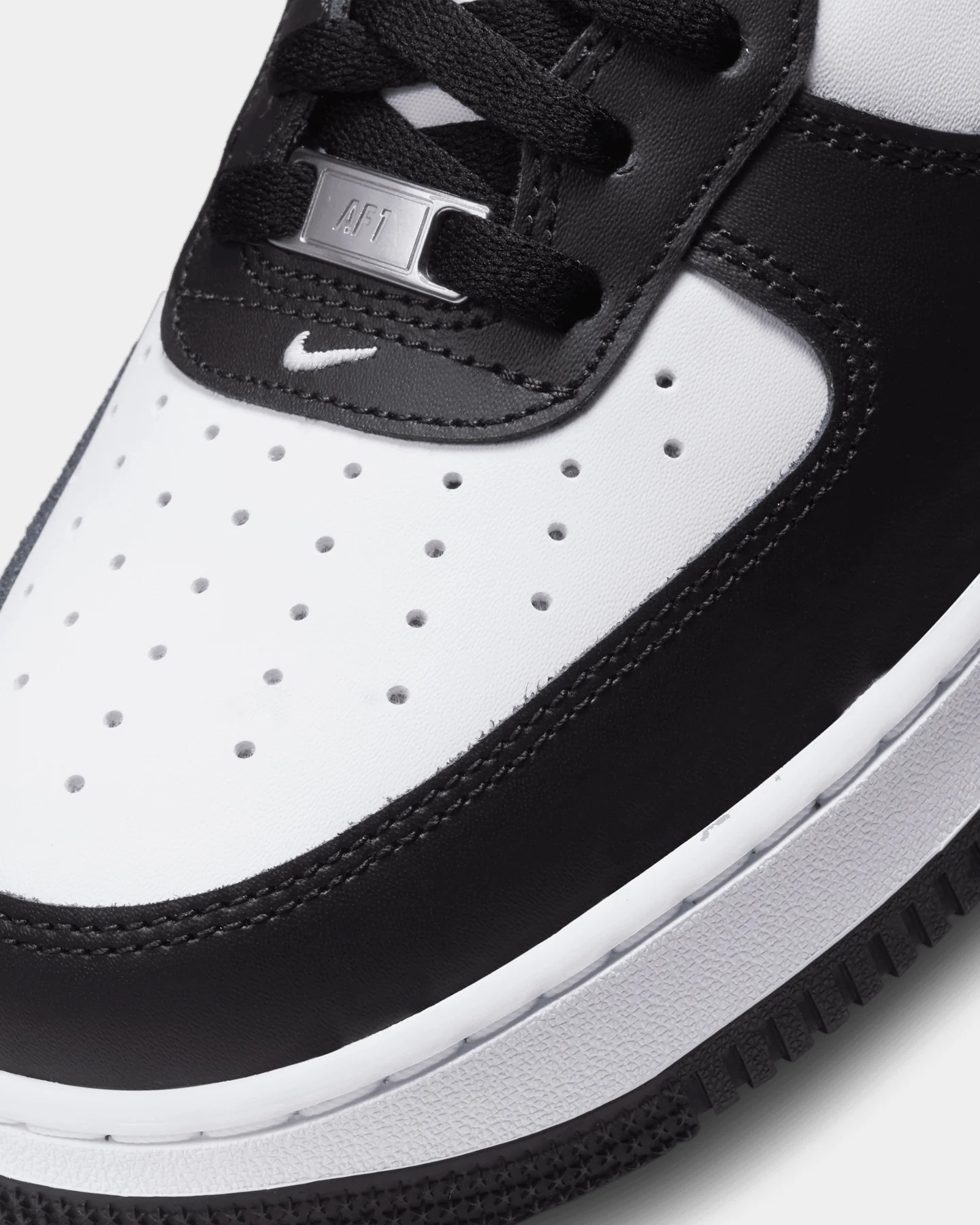 Nike Air Force 1 '07 "Panda" Black/White/Black - Image 6