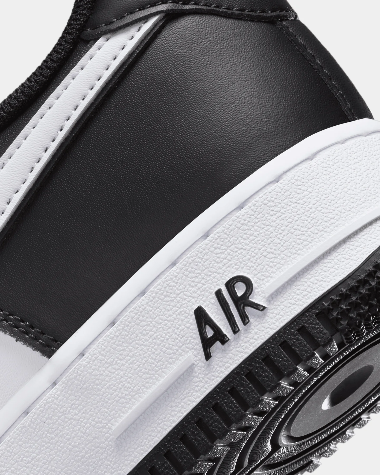 Nike Air Force 1 '07 "Panda" Black/White/Black - Image 8