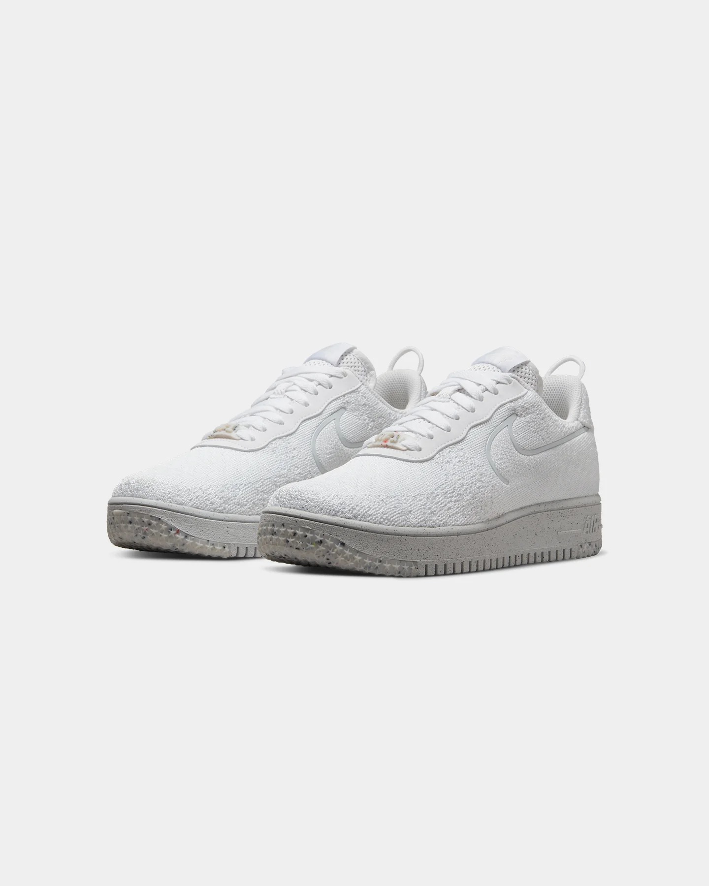 Nike Air Force 1 Crater Flyknit NN White/Summit White/Platinum Tint - Image 2