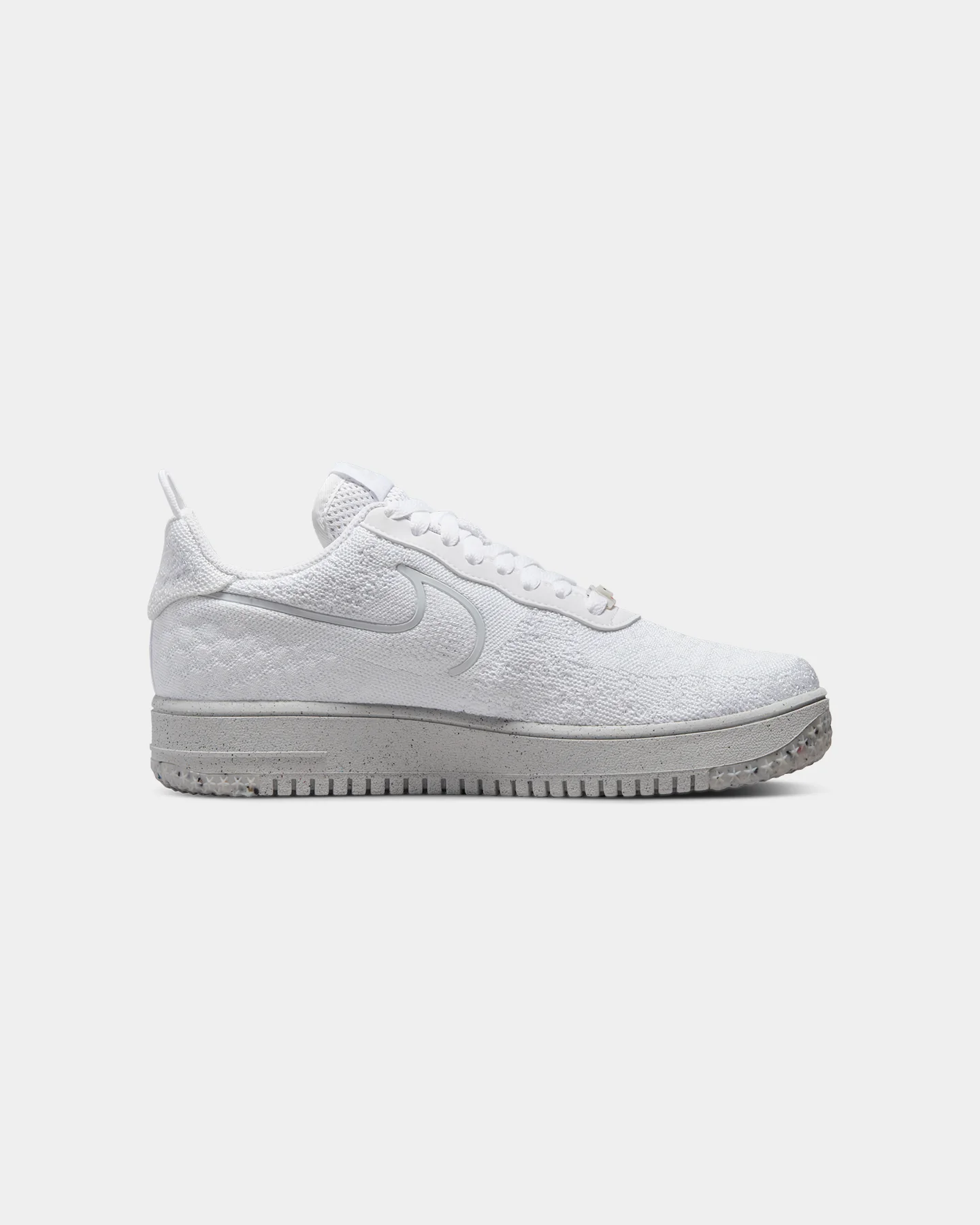 Nike Air Force 1 Crater Flyknit NN White/Summit White/Platinum Tint - Image 4
