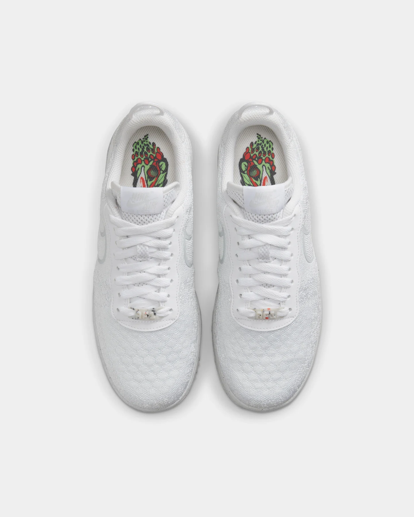 Nike Air Force 1 Crater Flyknit NN White/Summit White/Platinum Tint - Image 7
