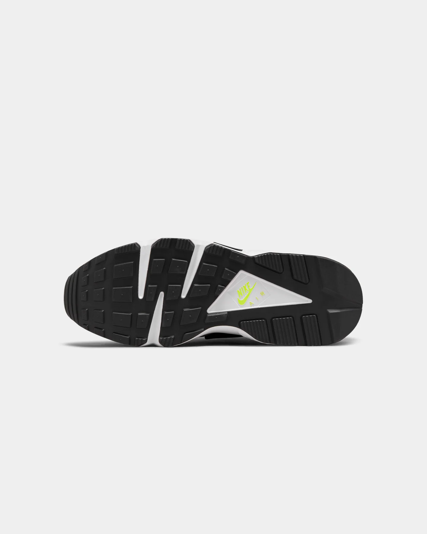 Nike Air Huarache White/Neon Yellow - Image 5