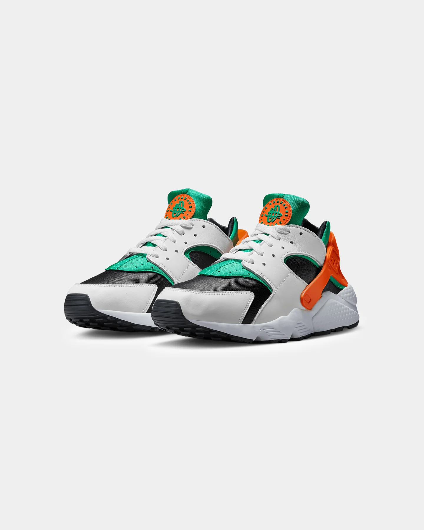 Nike Air Huarache White/Safety Orange - Image 2