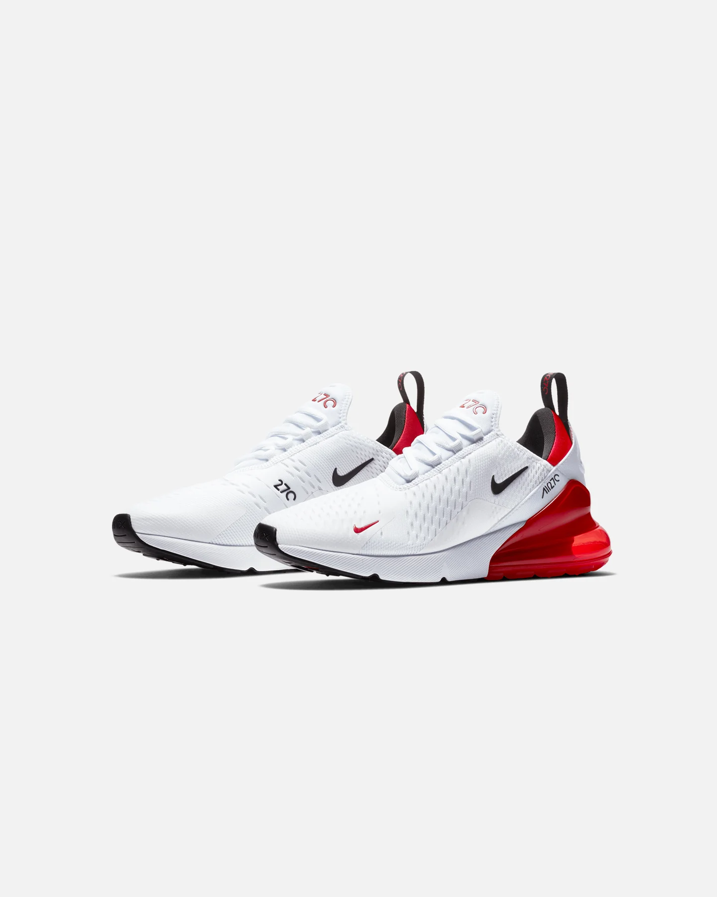 Nike Air Max 270 White/Black/University Red - Image 2