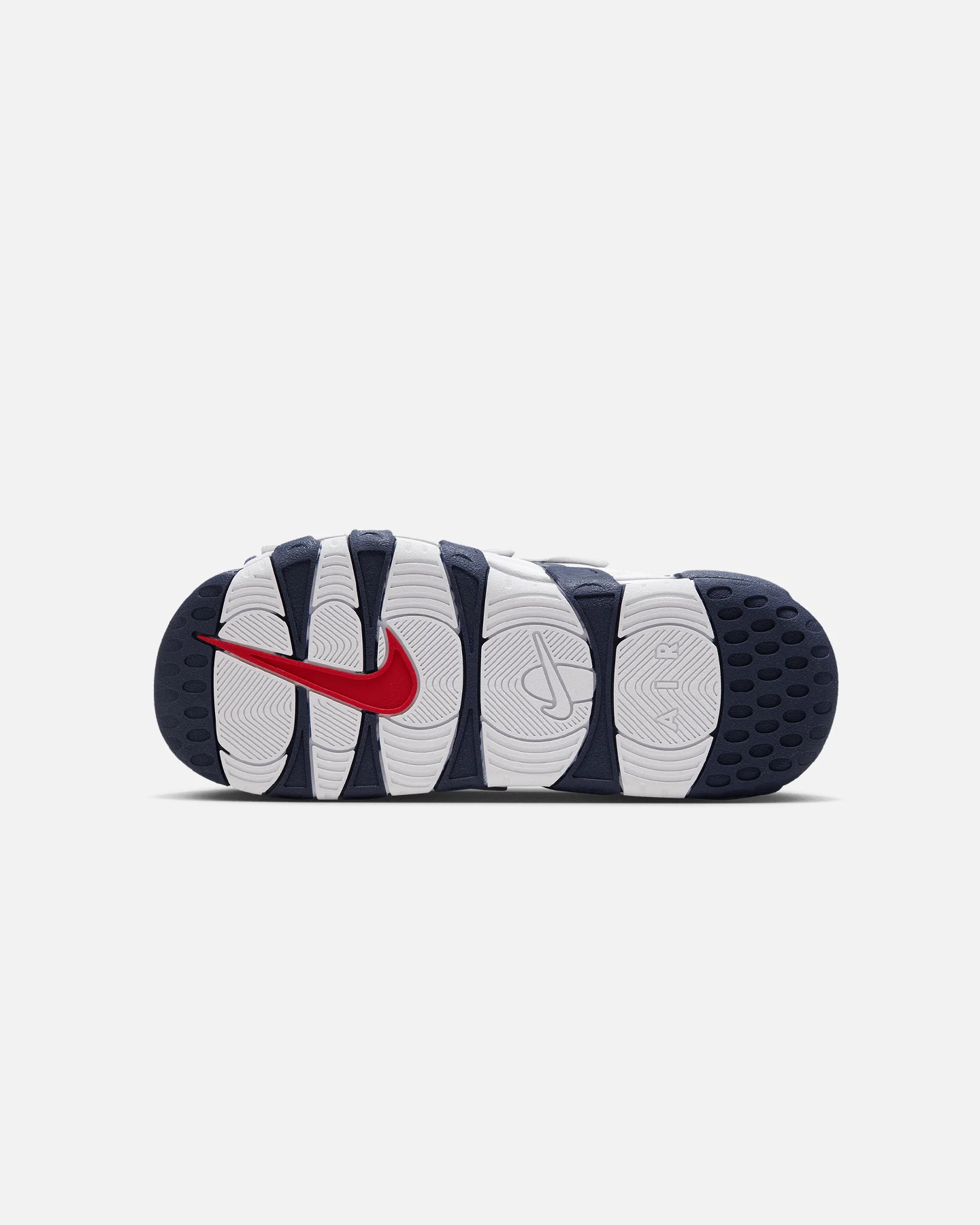 Nike Air More Uptempo Slides Midnight Navy - Image 6