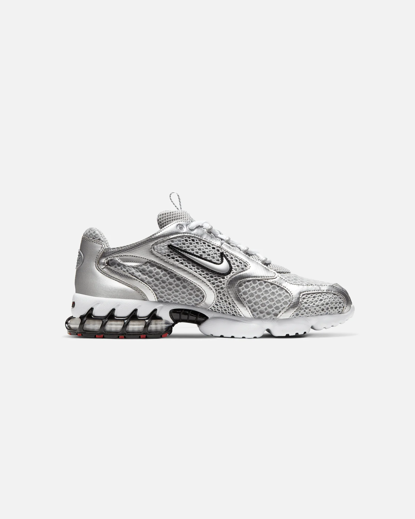 Nike Air Zoom Spiridon Cage 2 Light Smoke Grey/Metallic Silver - Image 4